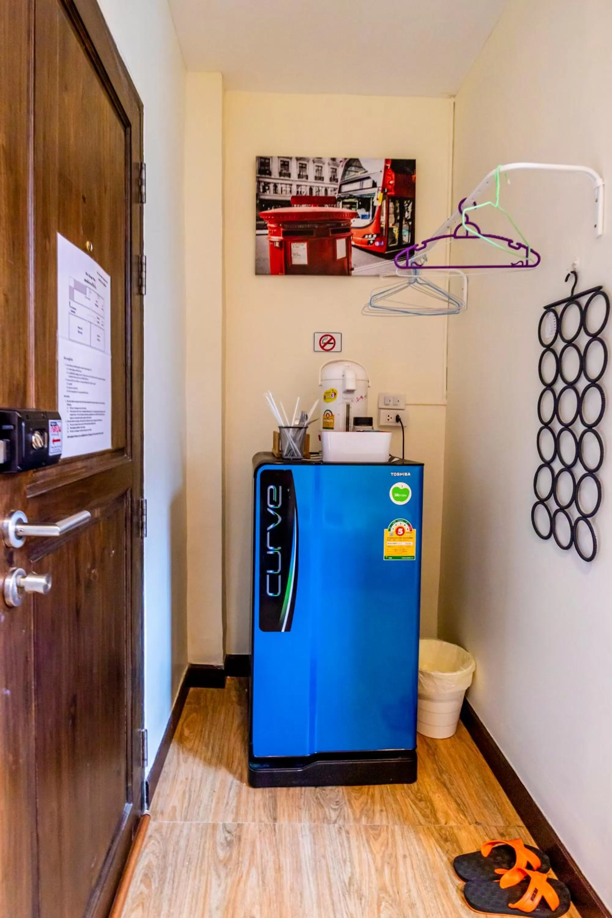 Coffee/tea facilities, Kitchen/Kitchenette in The Cube Sathorn Boutique Hotel