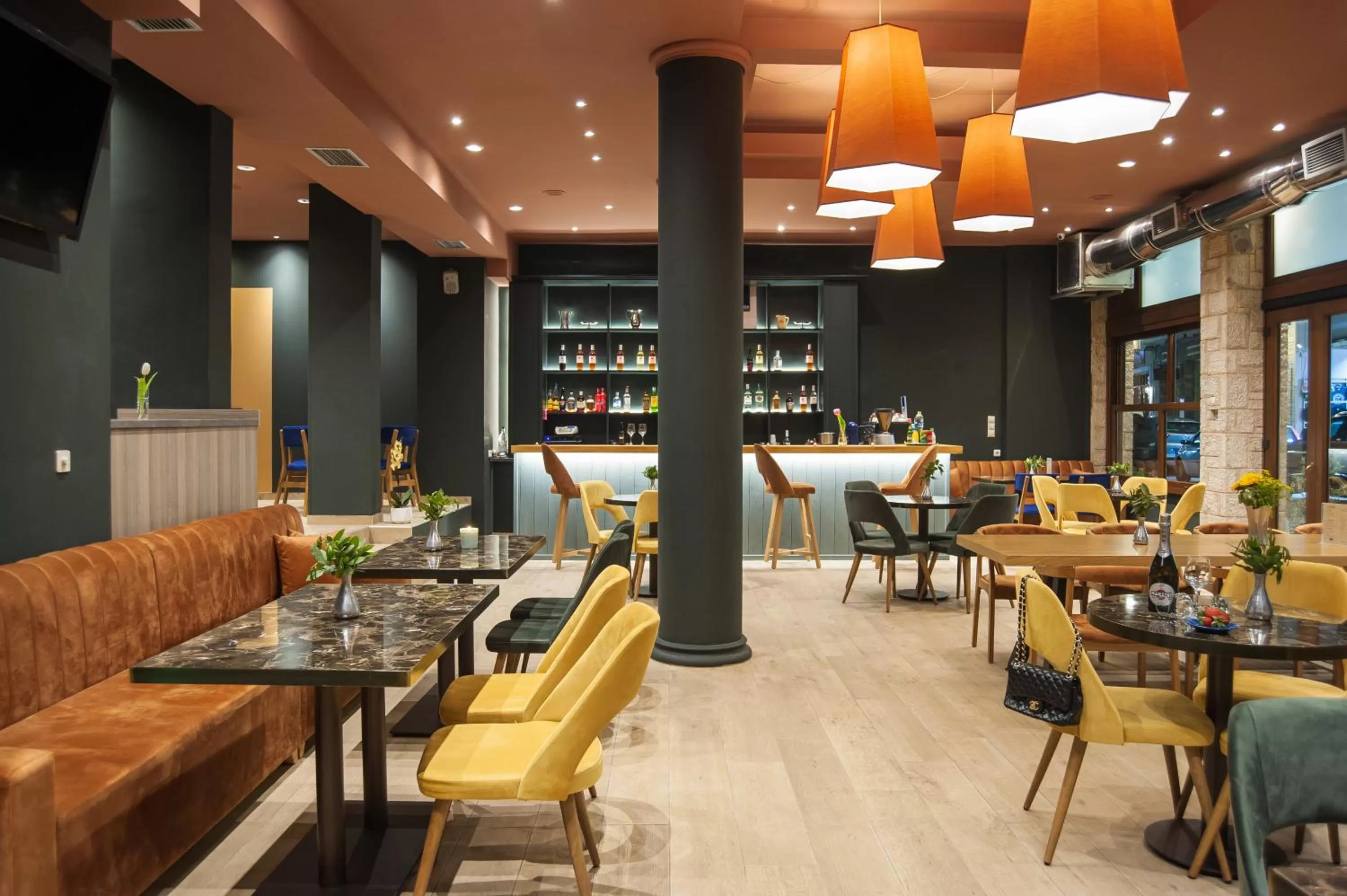 Lounge or bar in Parnassos Delphi Hotel