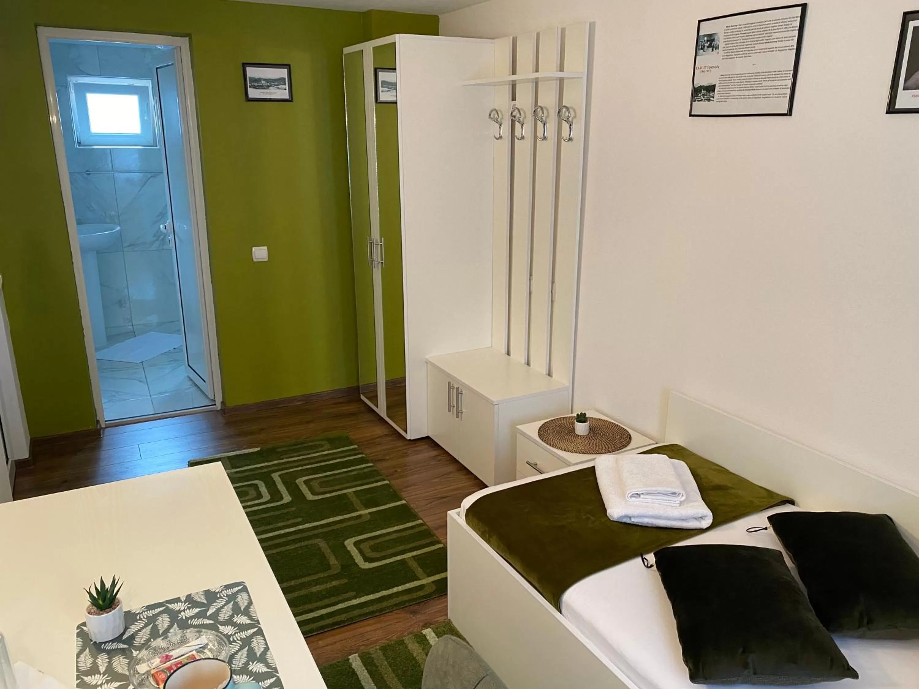 Bedroom in Pensiunea Pictorilor