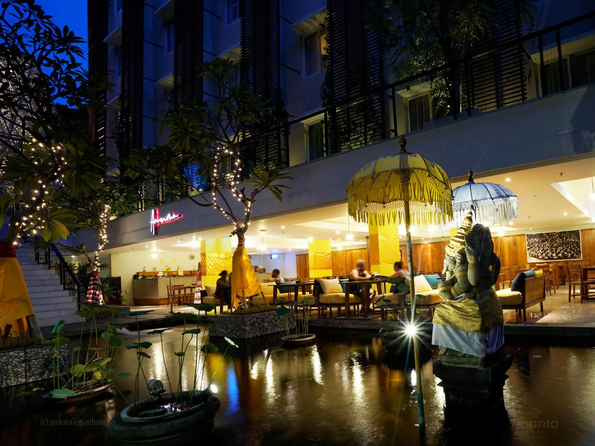 Restaurant/places to eat in Ananta Legian Hotel