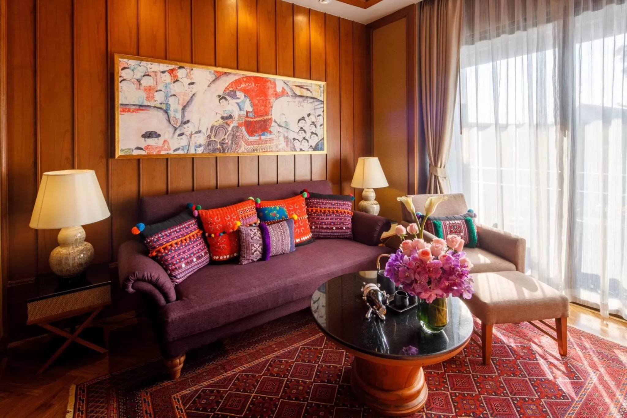 Living room in Chala Number6