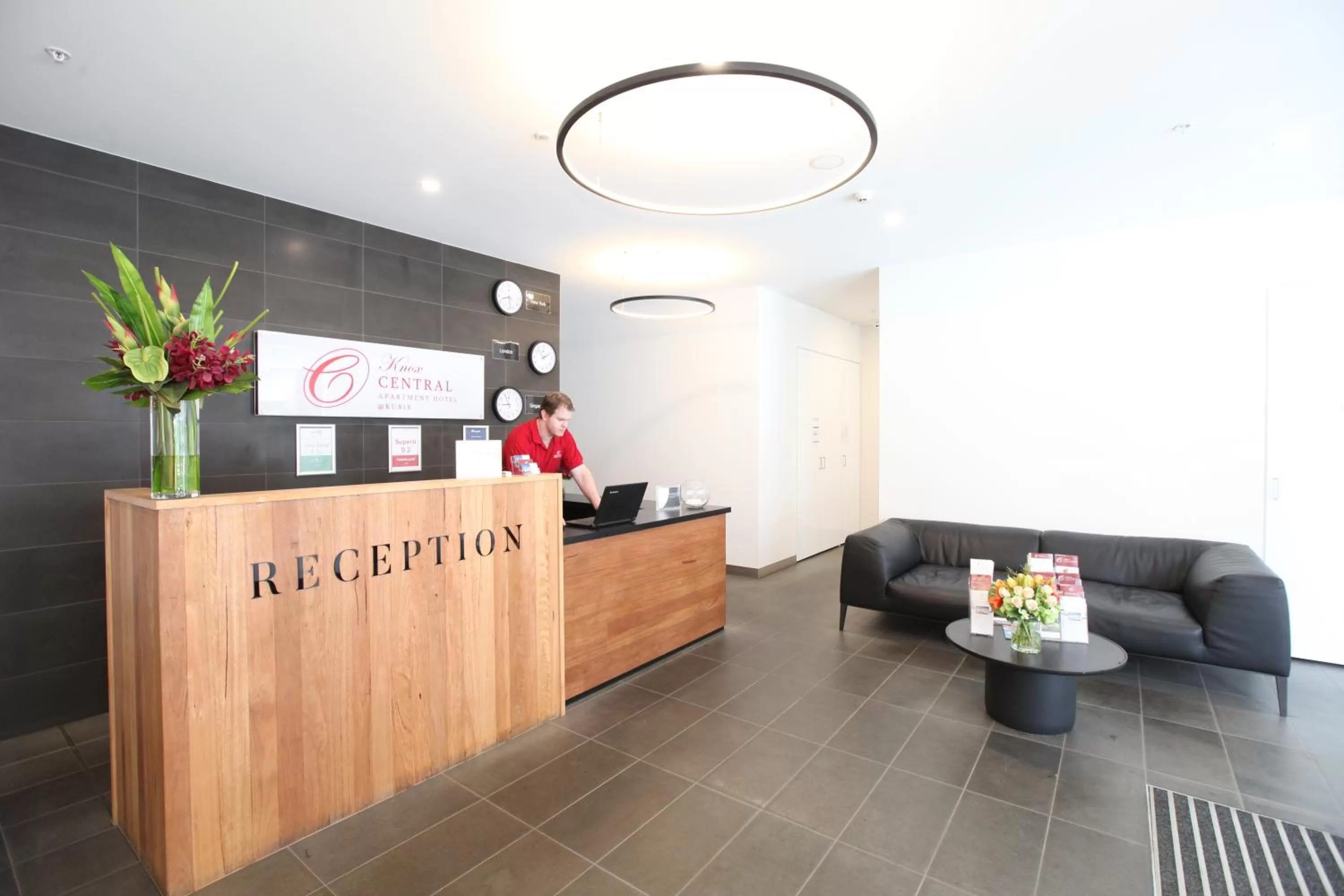 Lobby or reception in Melbourne Knox Central Apartment Hotel Official