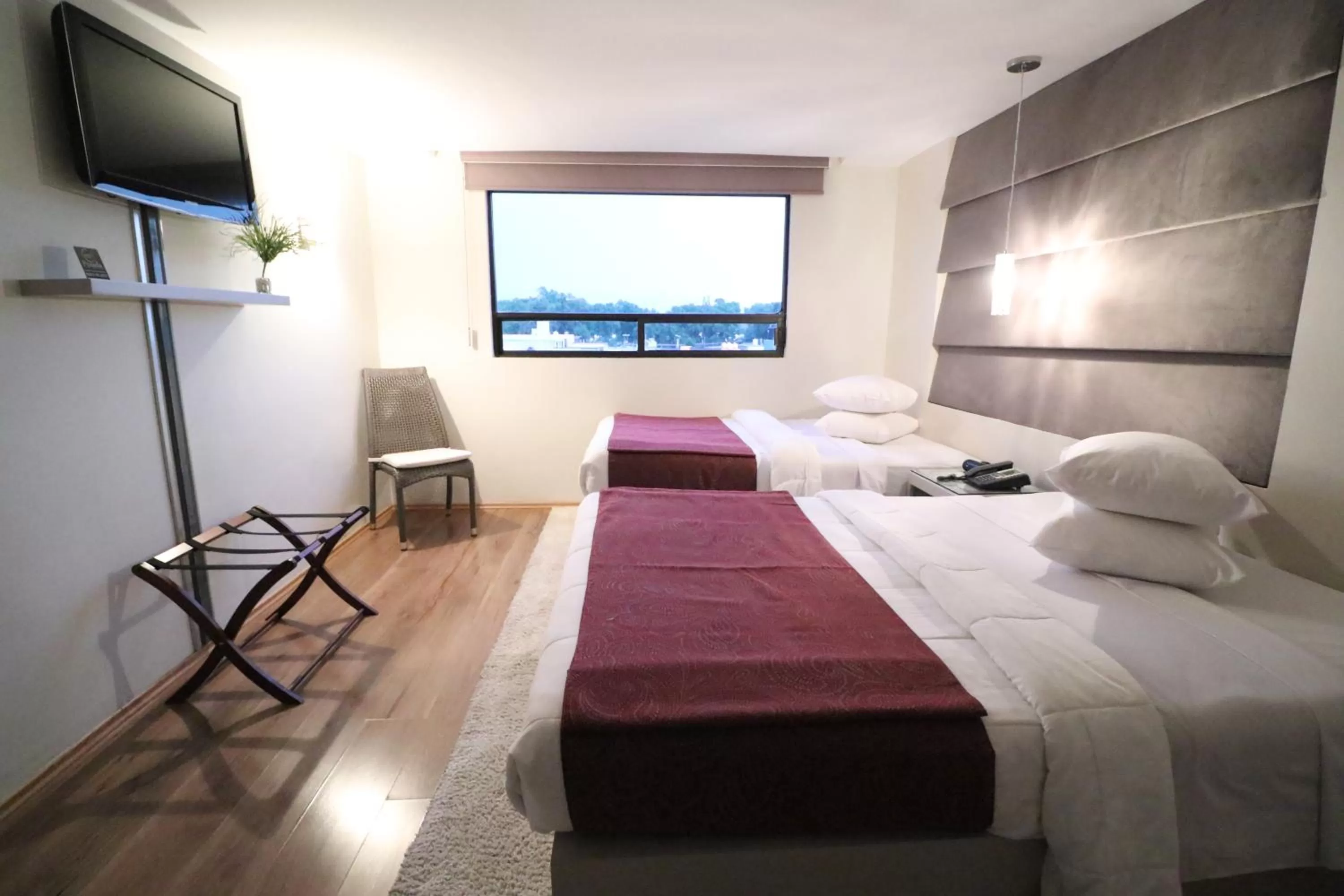 TV and multimedia, Bed in Hotel Posada Tulancingo