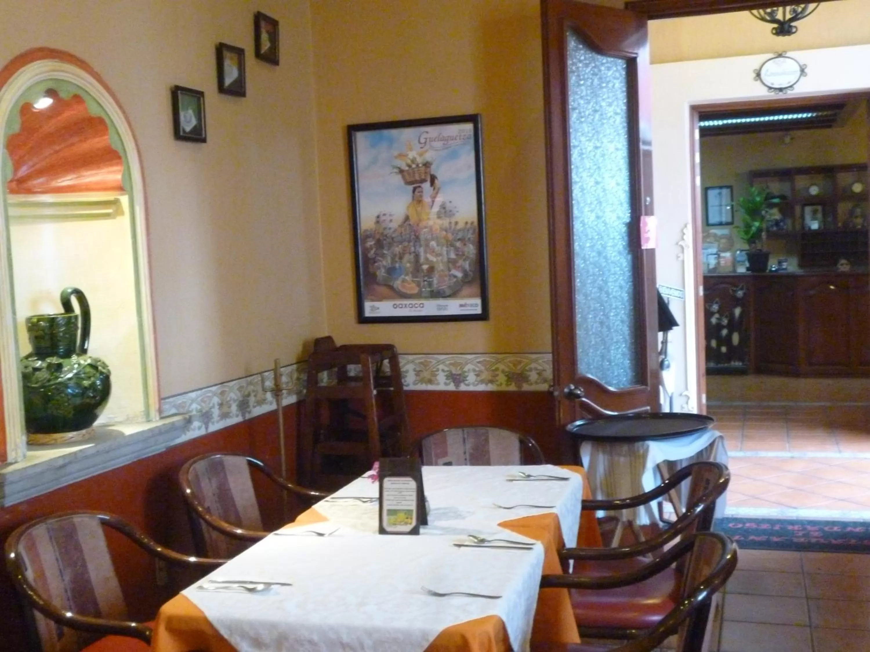 Restaurant/places to eat in Hotel Boutique Parador San Miguel Oaxaca