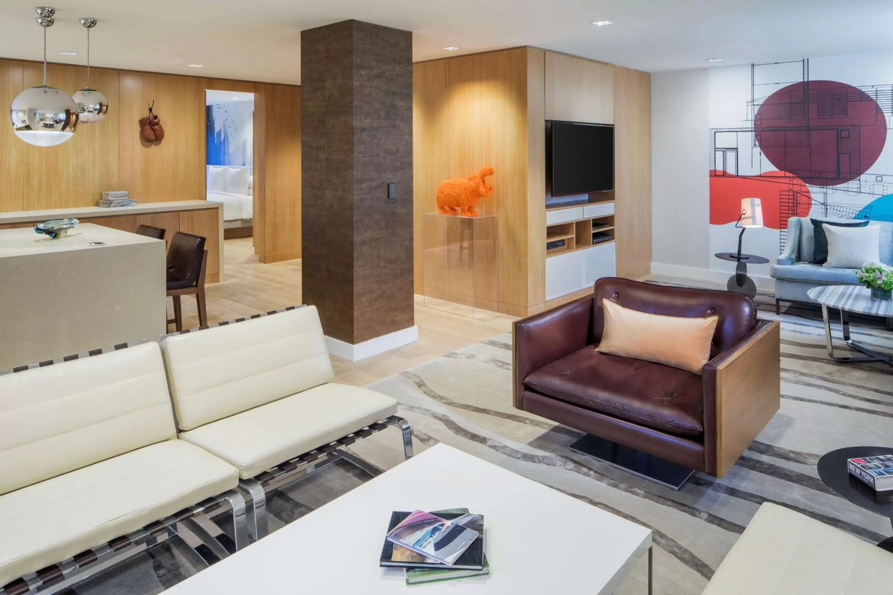 Photo of the whole room in Hyatt Grand Central New York