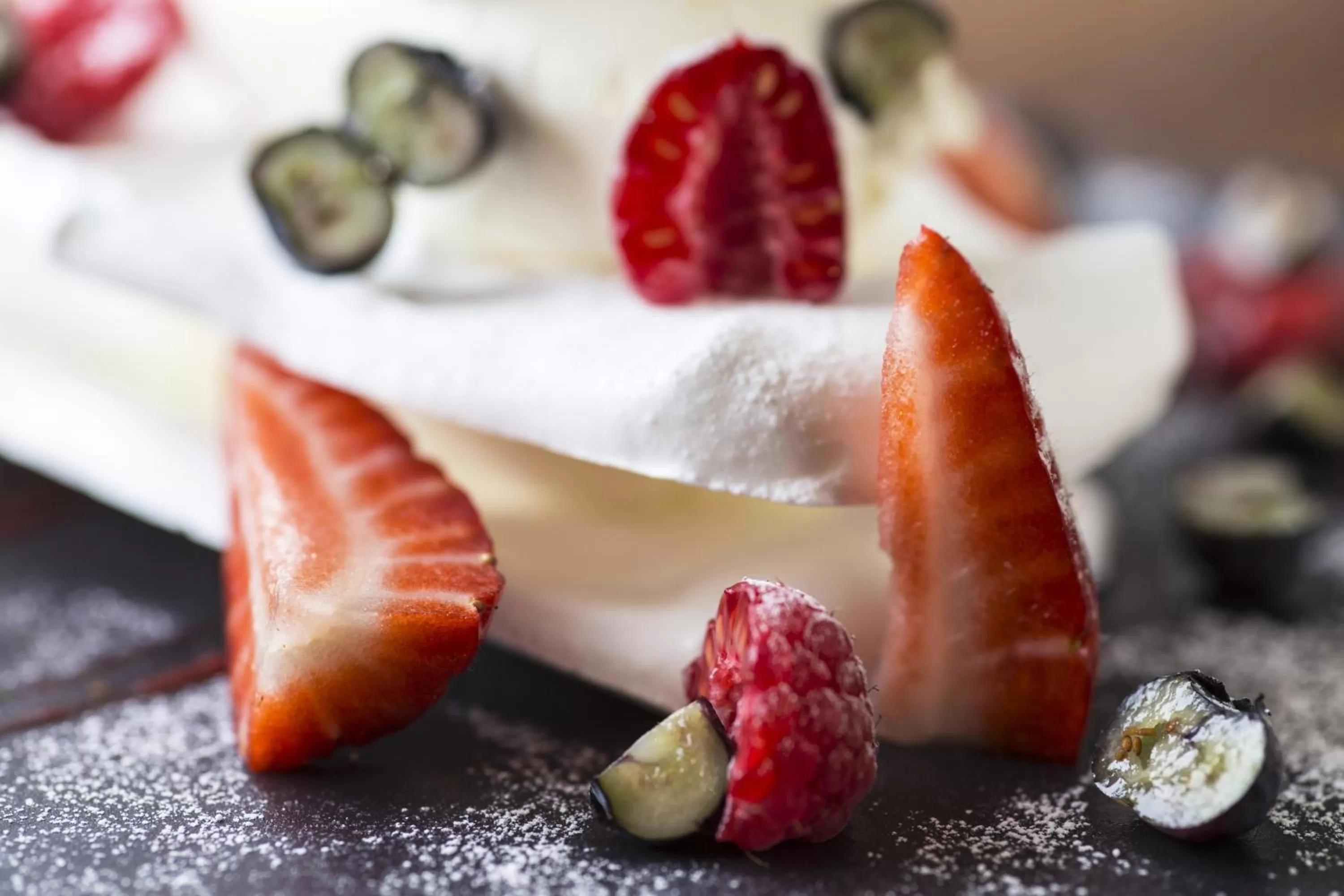 Food close-up in The Old Stocks Inn