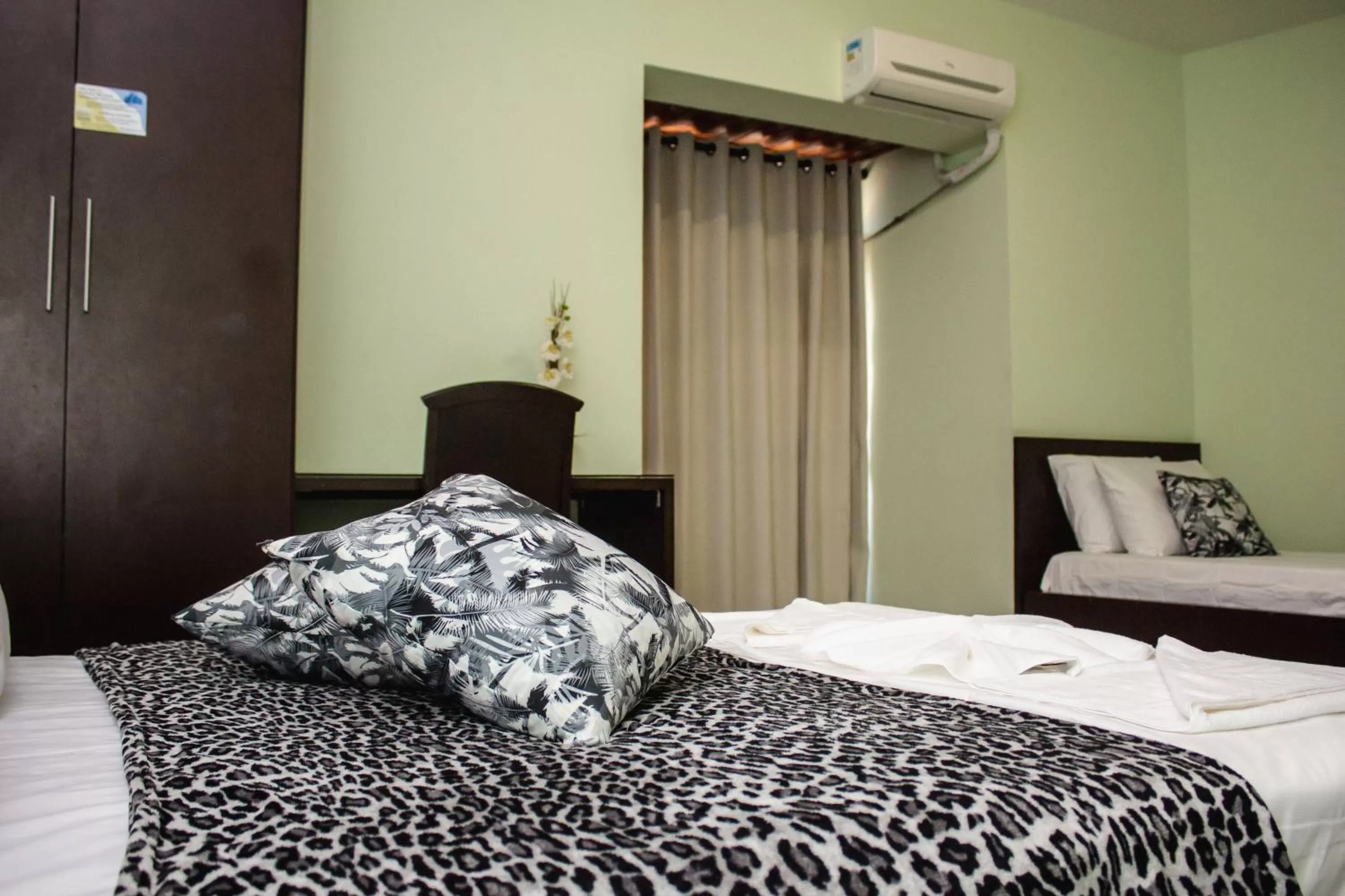 Bed in Riviera Palace Hotel