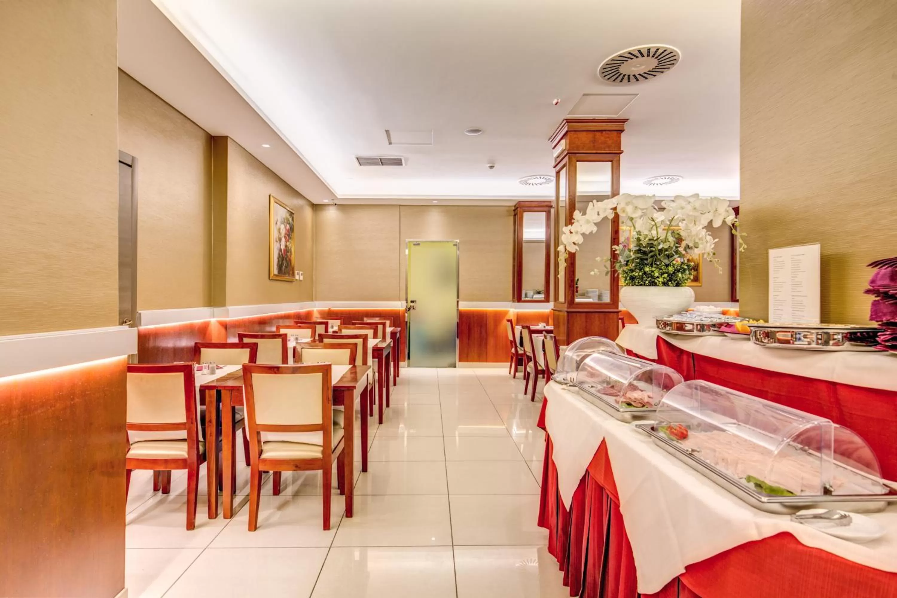 Dining area in Augusta Lucilla Palace