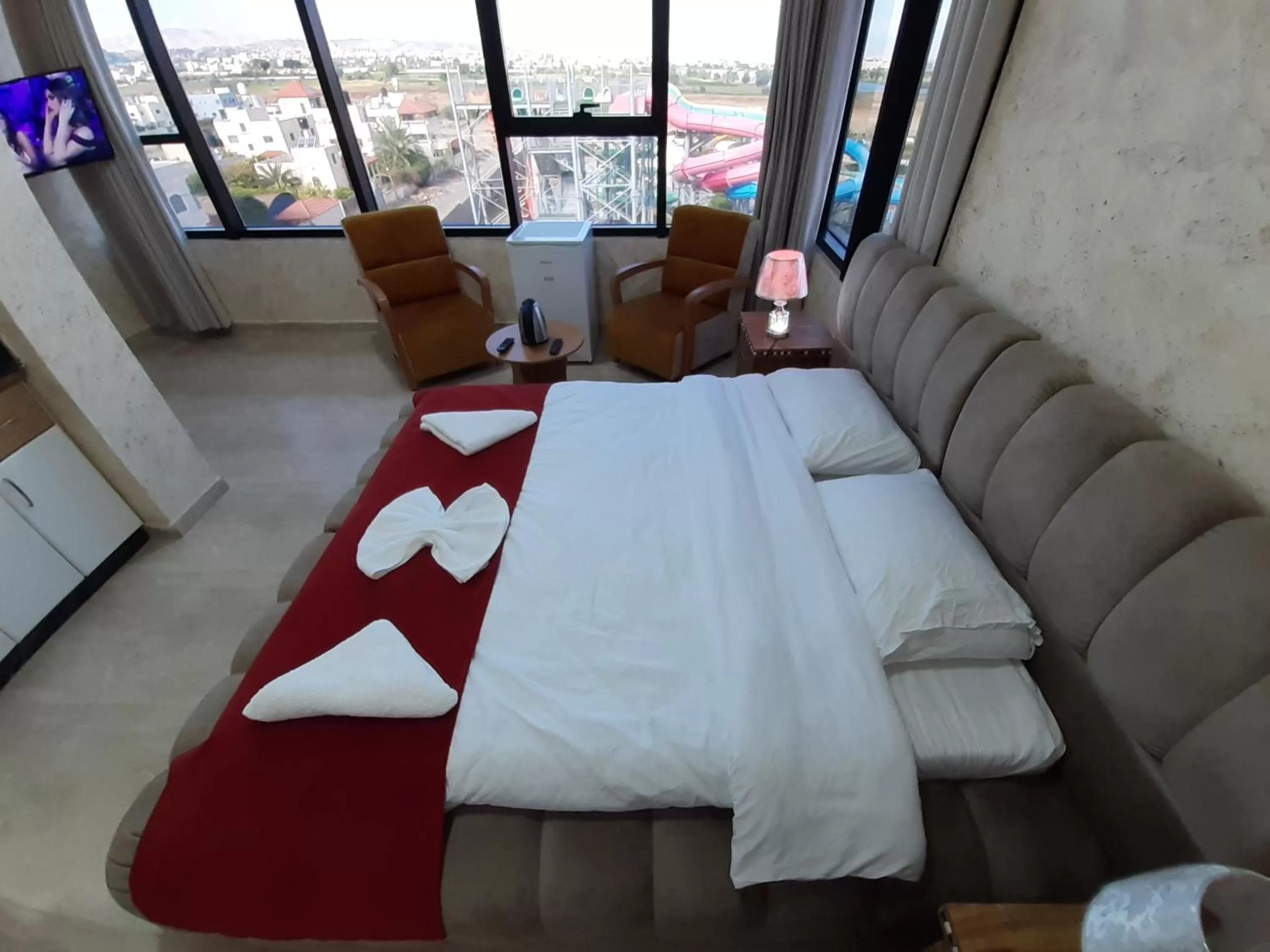 Bed in Dolphin Suites