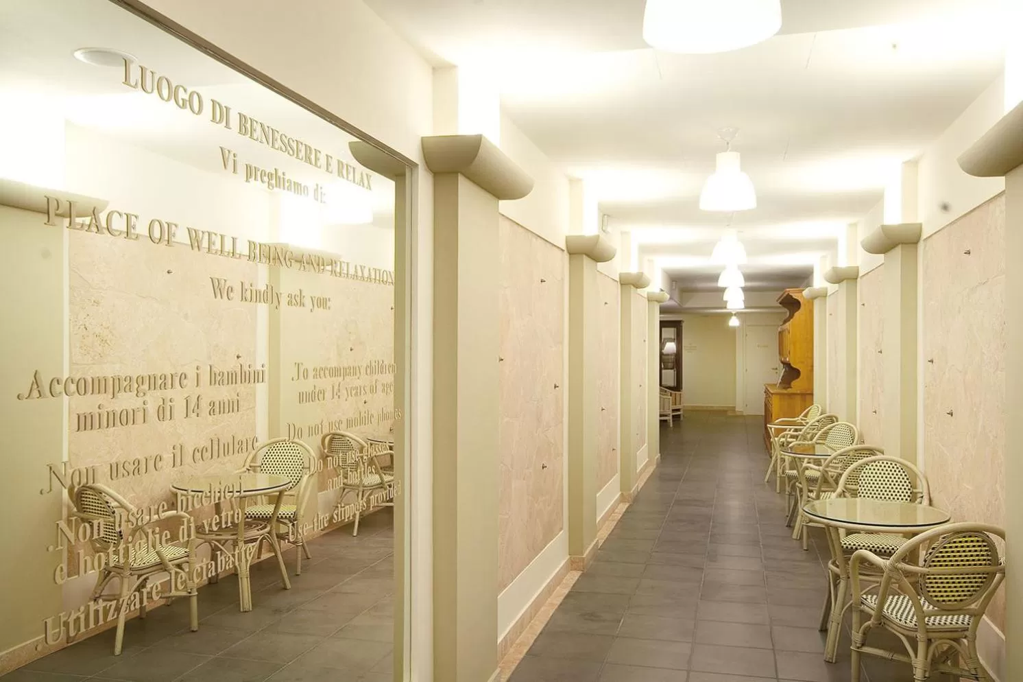 Spa and wellness centre/facilities in Albergo Le Terme