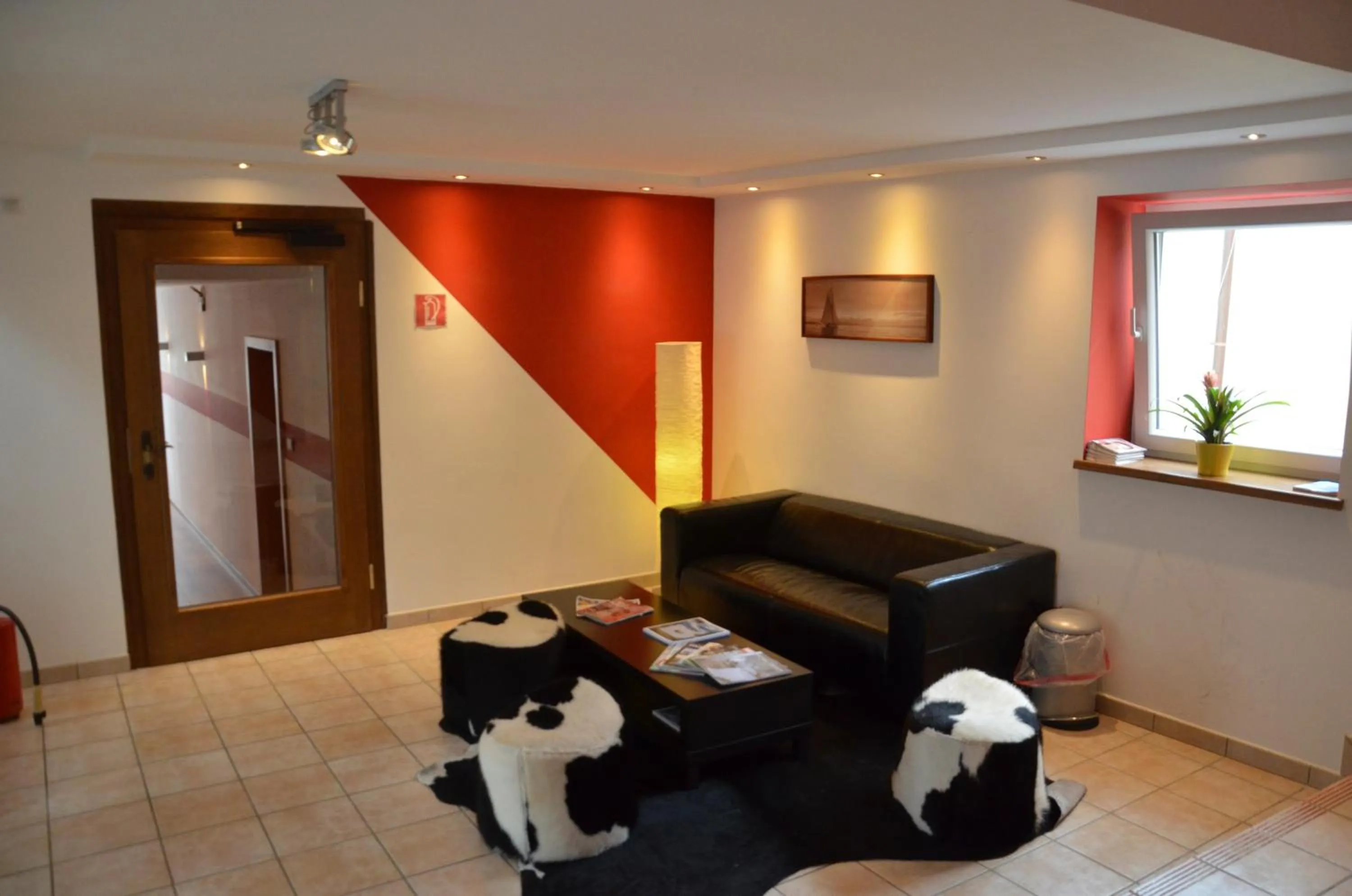 Lobby or reception in Hotel Traube