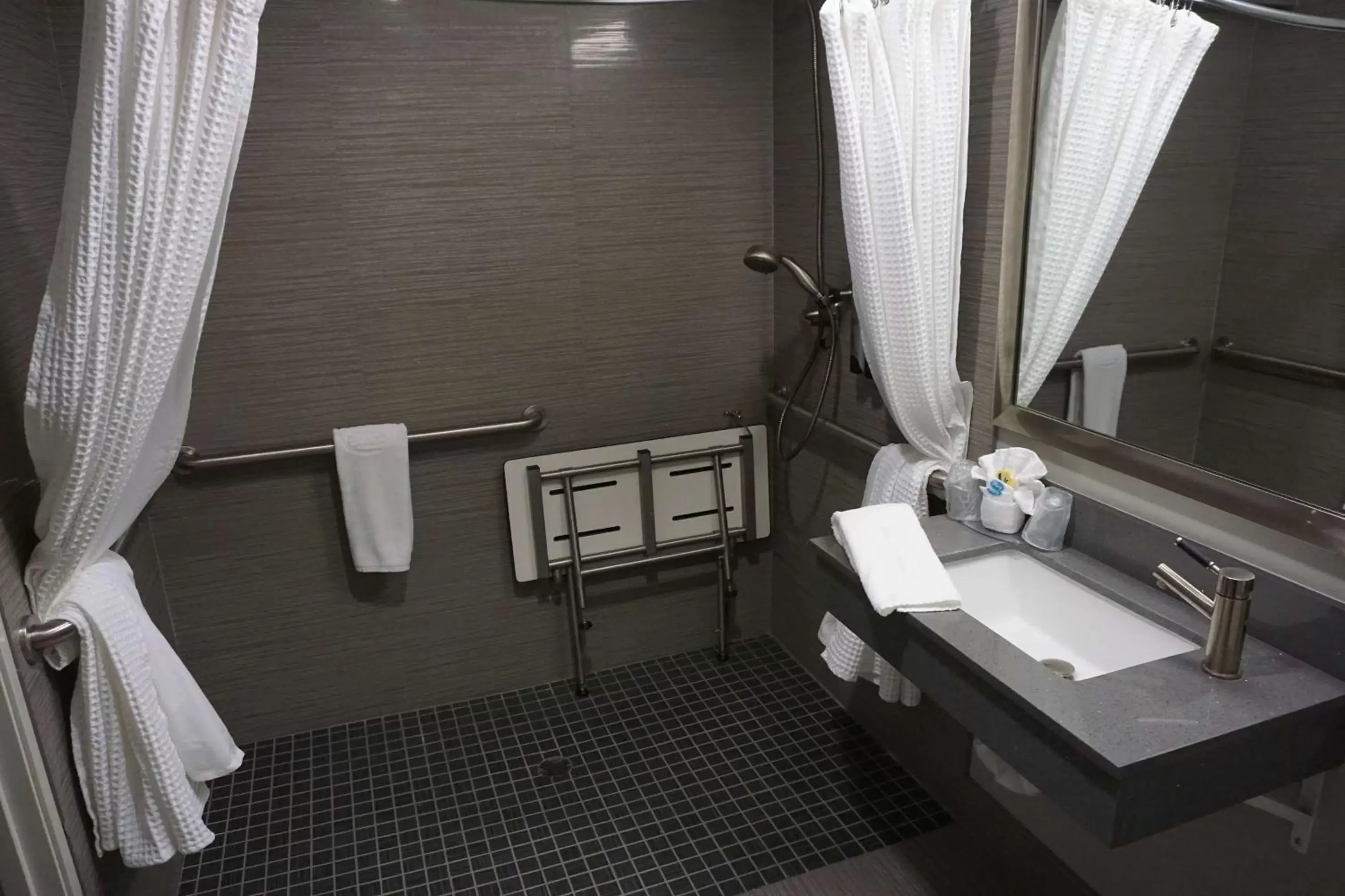Queen Room with Mobility Accessible Roll-In Shower in Hartford Hotel Best Western Signature Collection Queen Room with Mobility Accessible Roll-In Shower in Hartford Hotel Best Western Signature Collection
