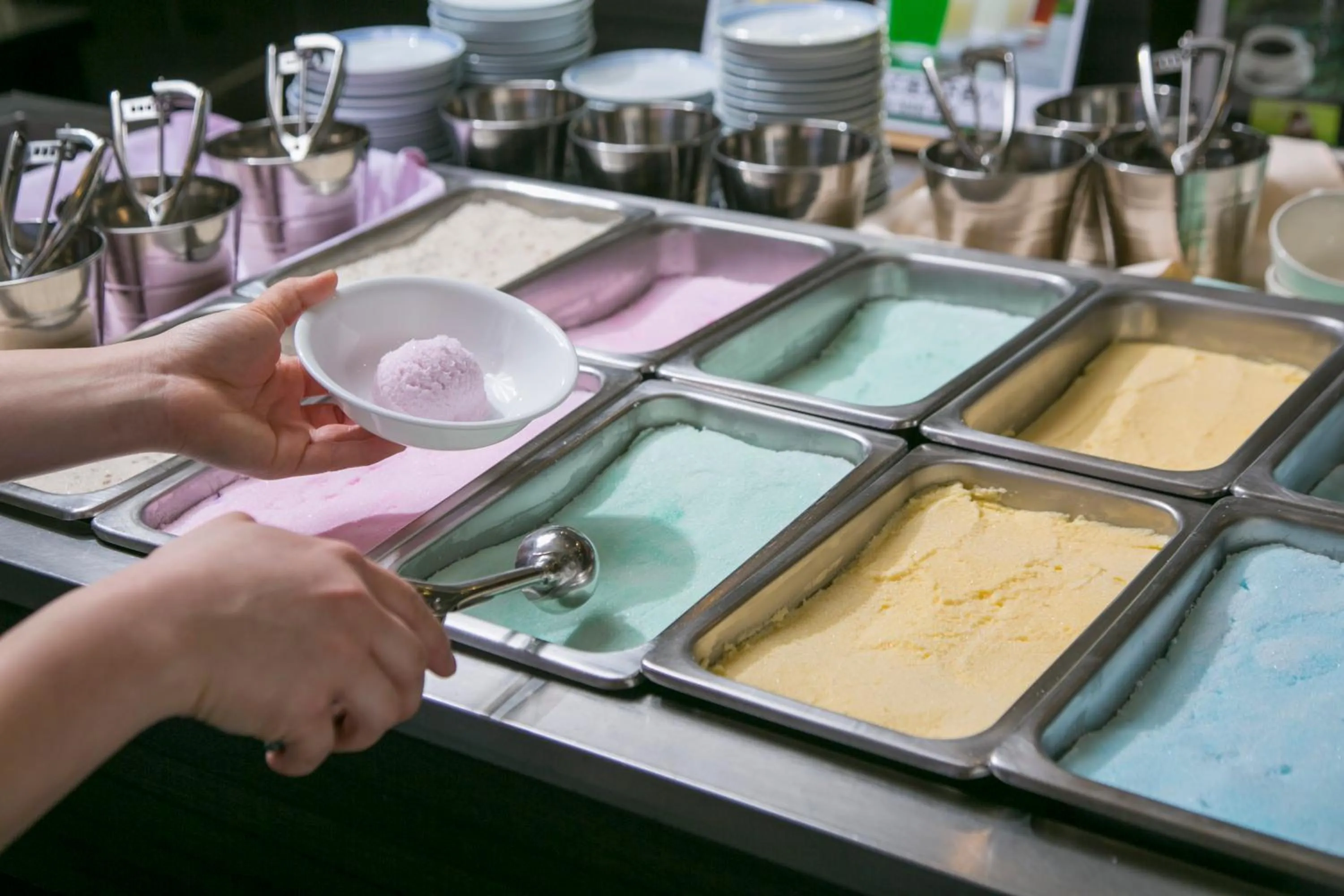Food close-up in Kurobe Kanko Hotel