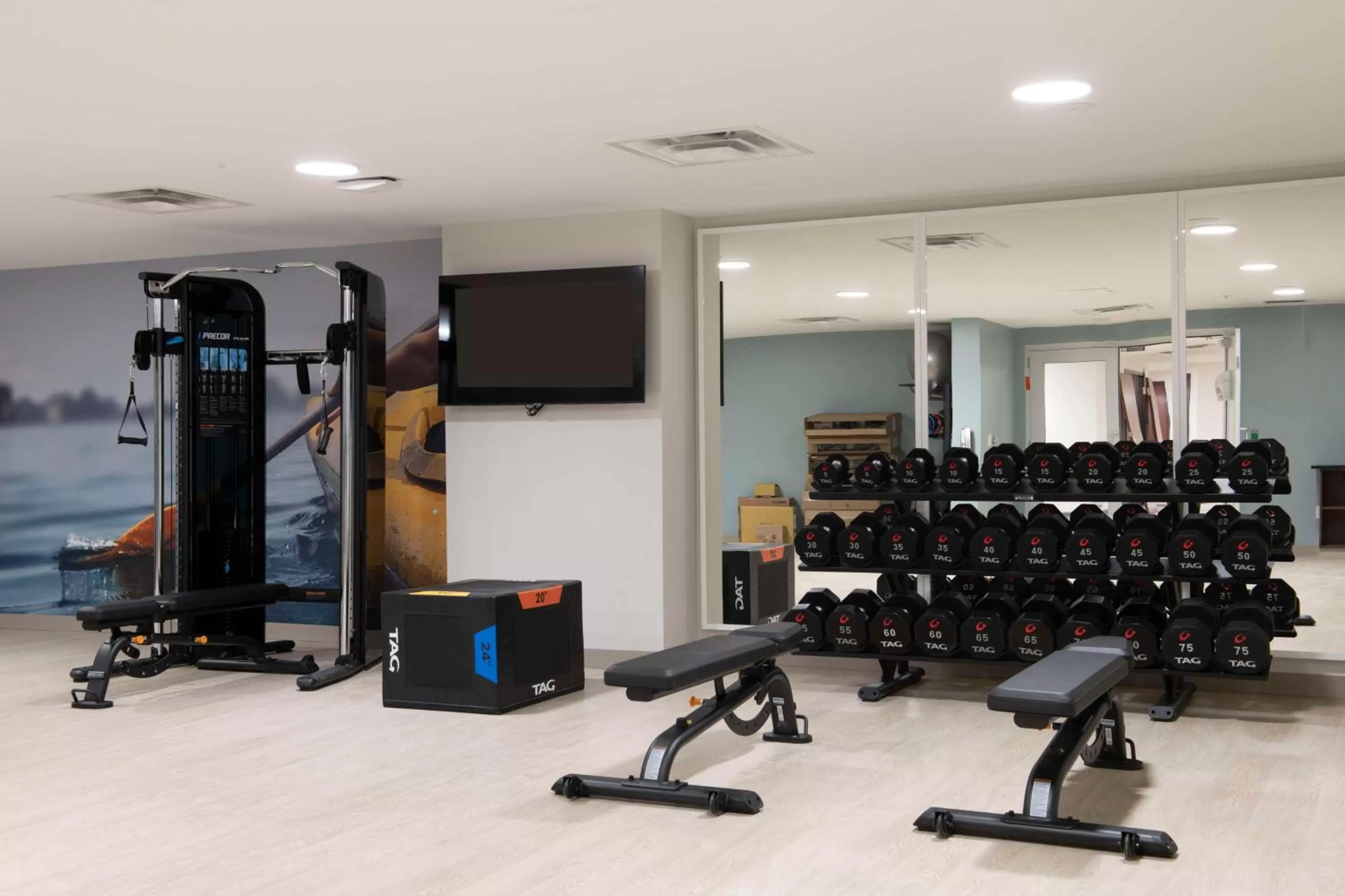 Fitness centre/facilities in Hotel Canandaigua, Tapestry Collection By Hilton
