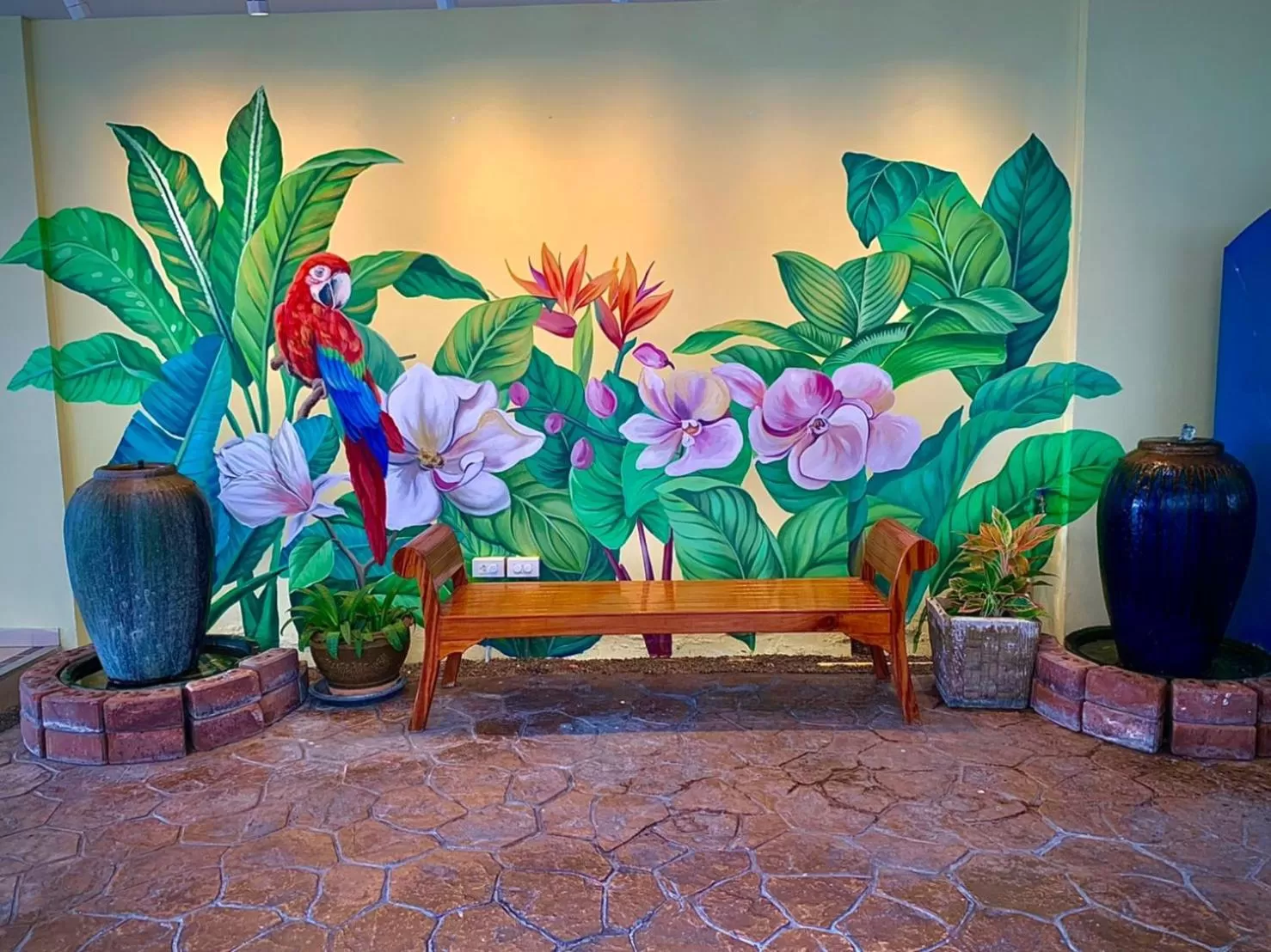 Garden in Salin Home Hotel Ramkhamhaeng