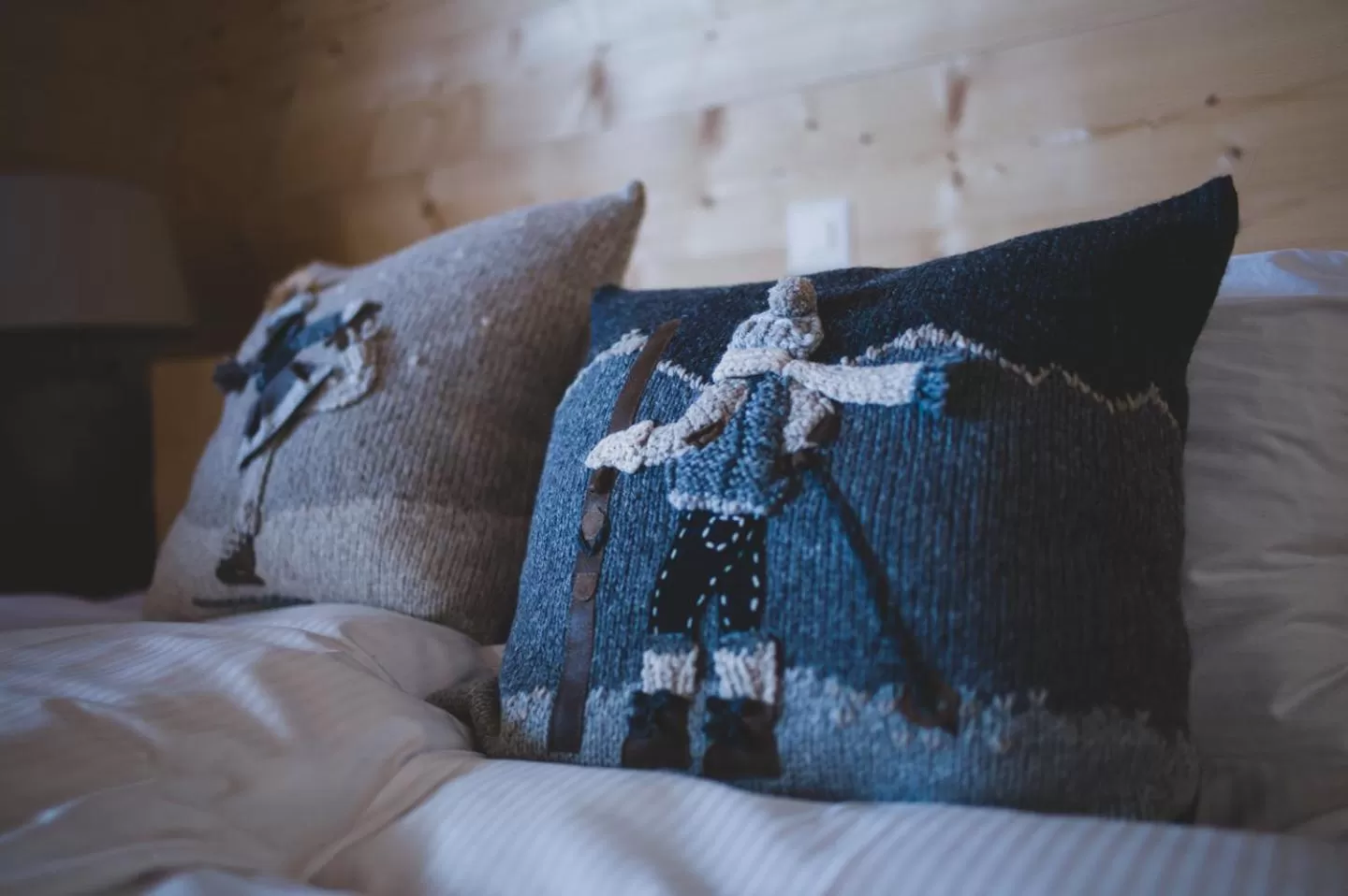 Bed in Berghaus Alpenrösli