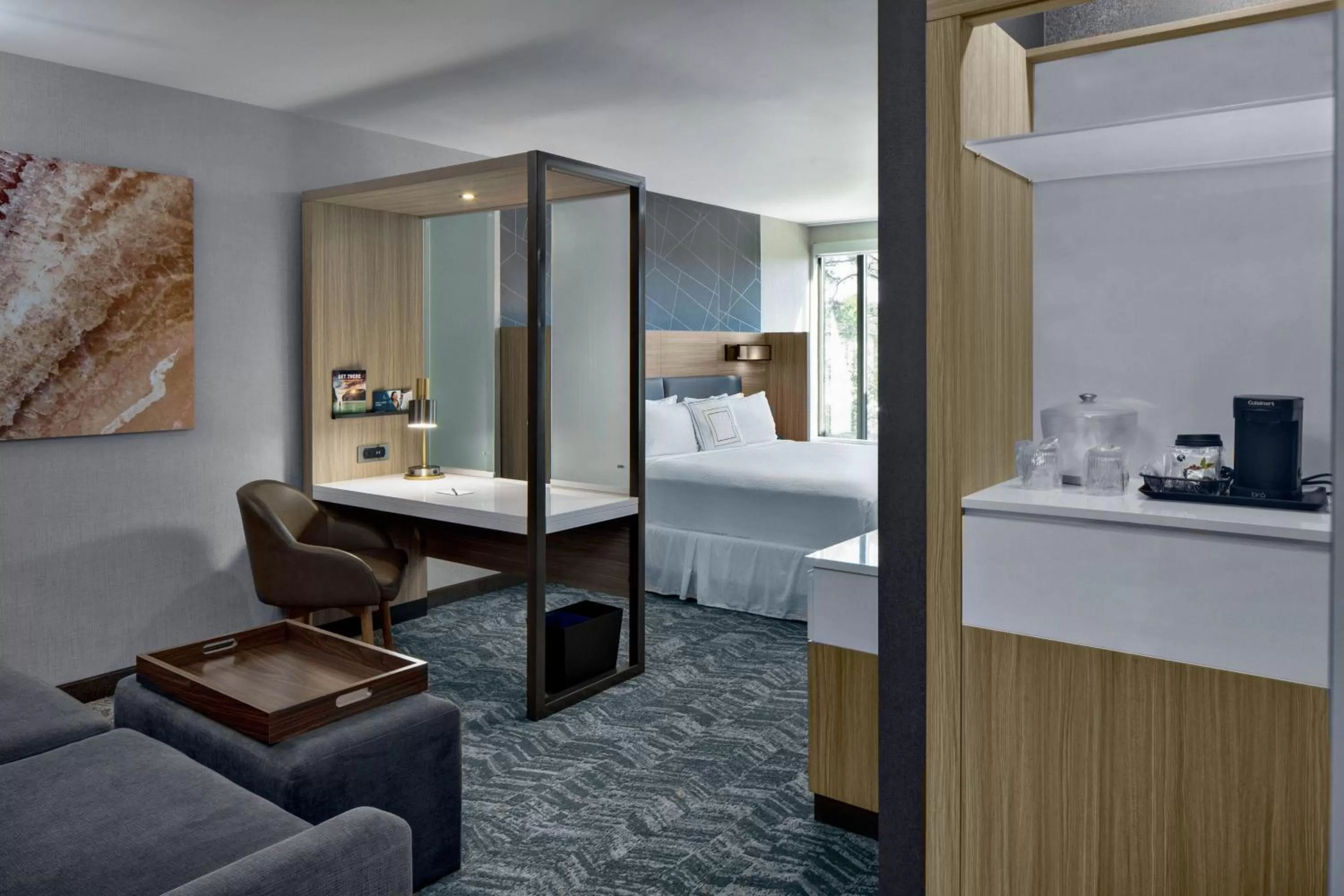 Photo of the whole room, Bed in SpringHill Suites Hilton Head Island