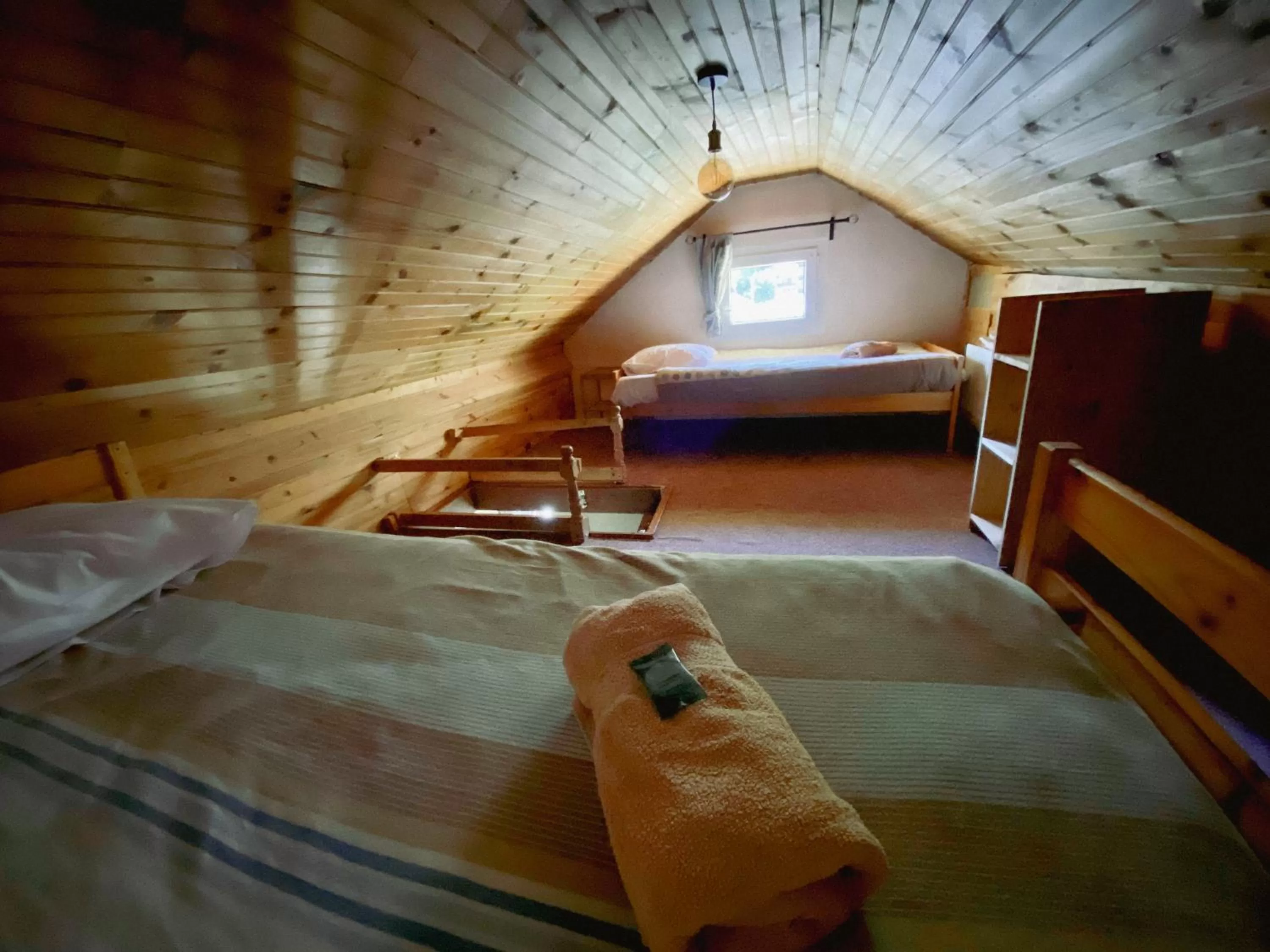 Bed in Doume's Lodge