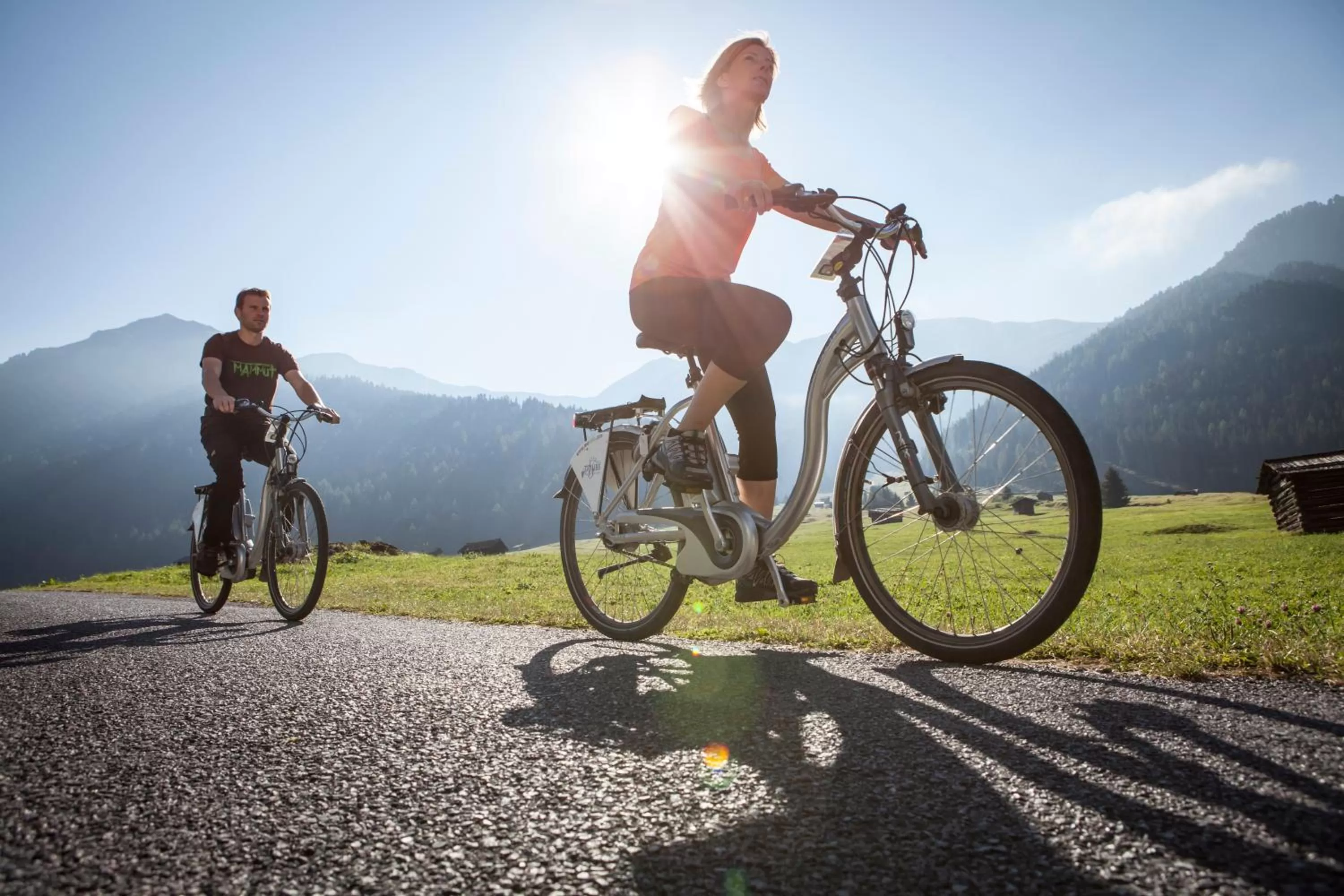 Natural landscape, Biking in Pension Fuchs
