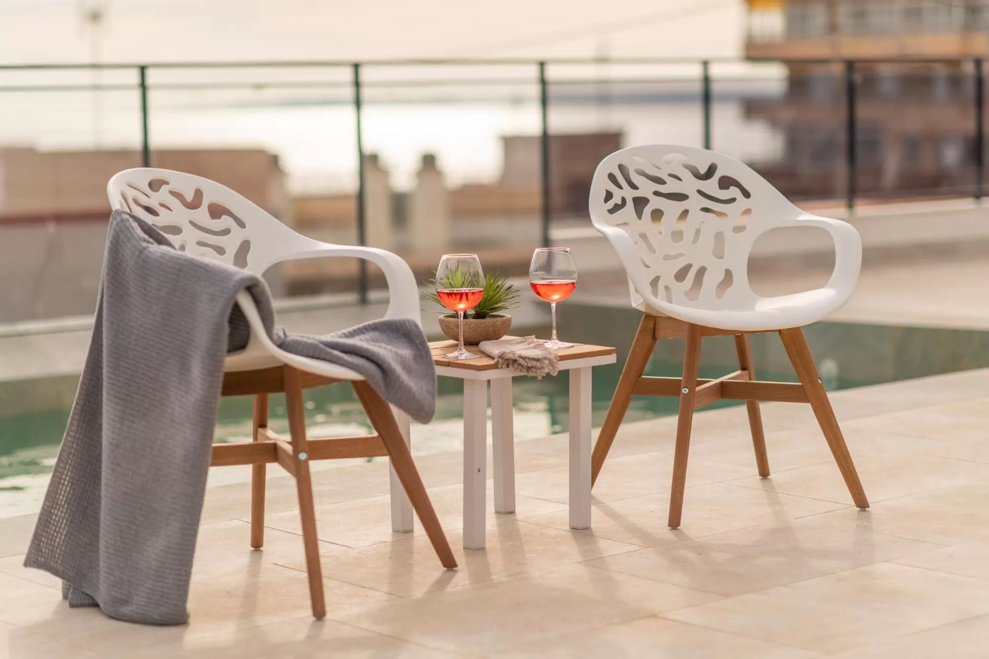 Balcony/Terrace in Santa Pola Apartments