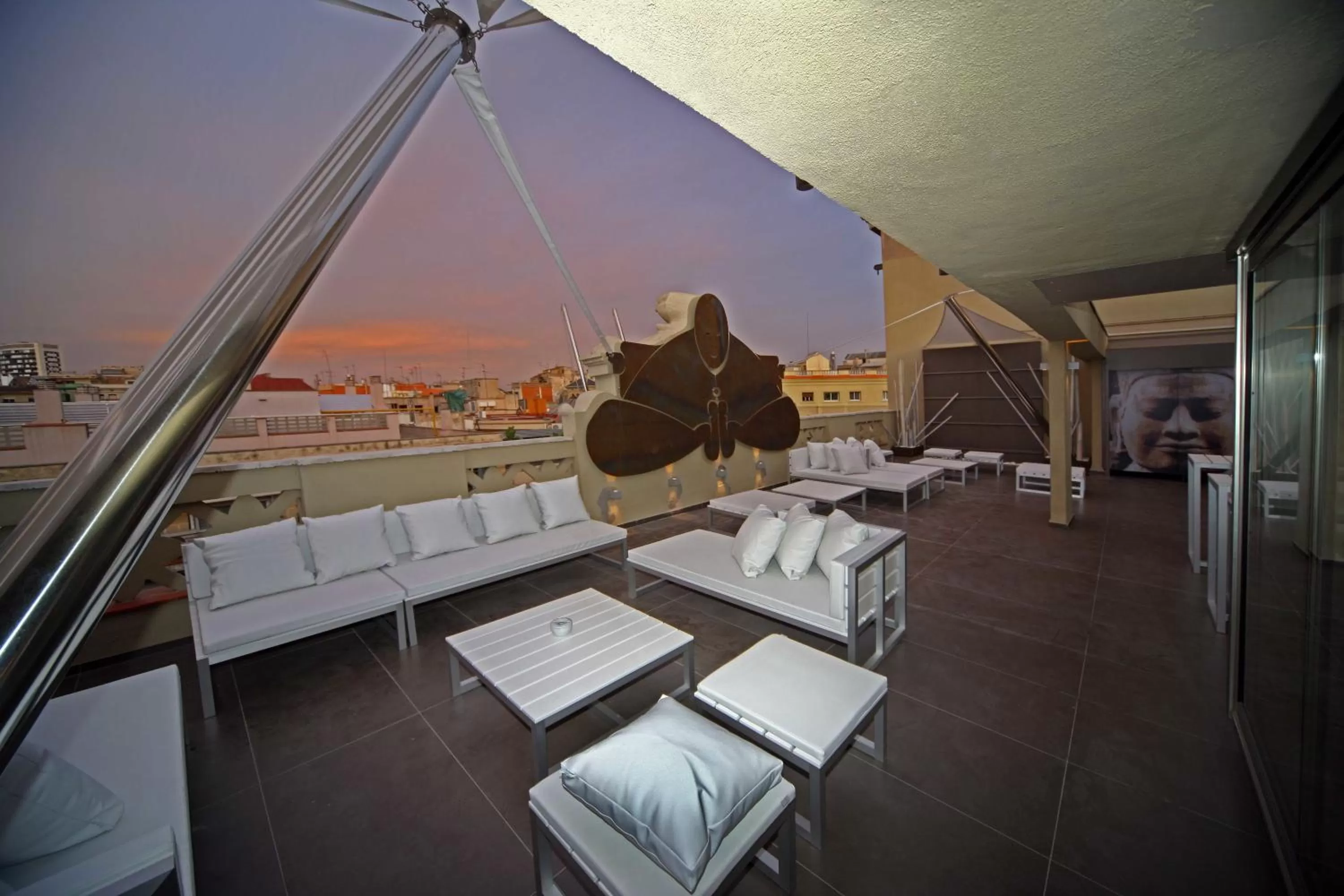 Patio in Hotel Constanza