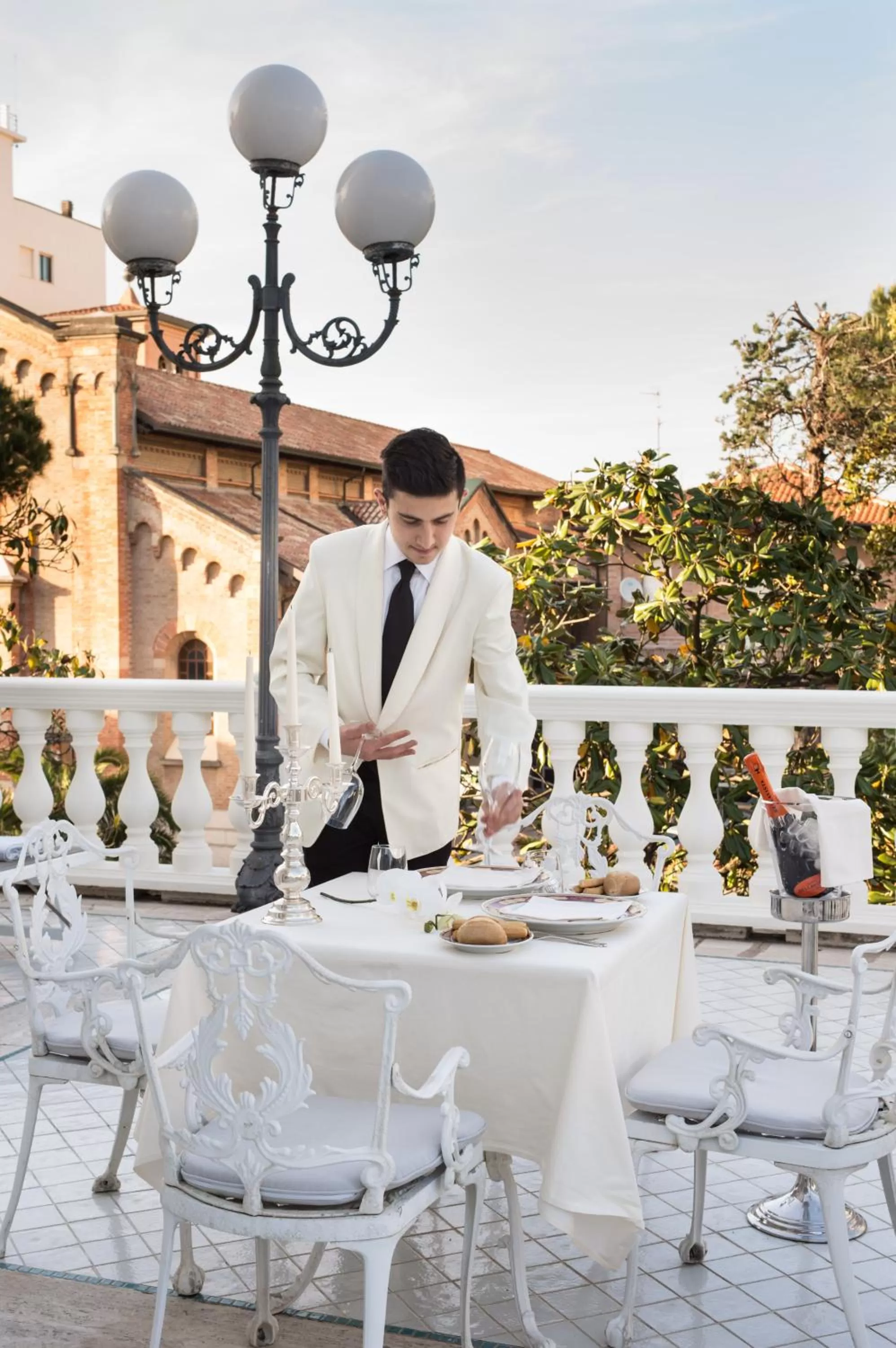 Balcony/Terrace in Grand Hotel Des Bains