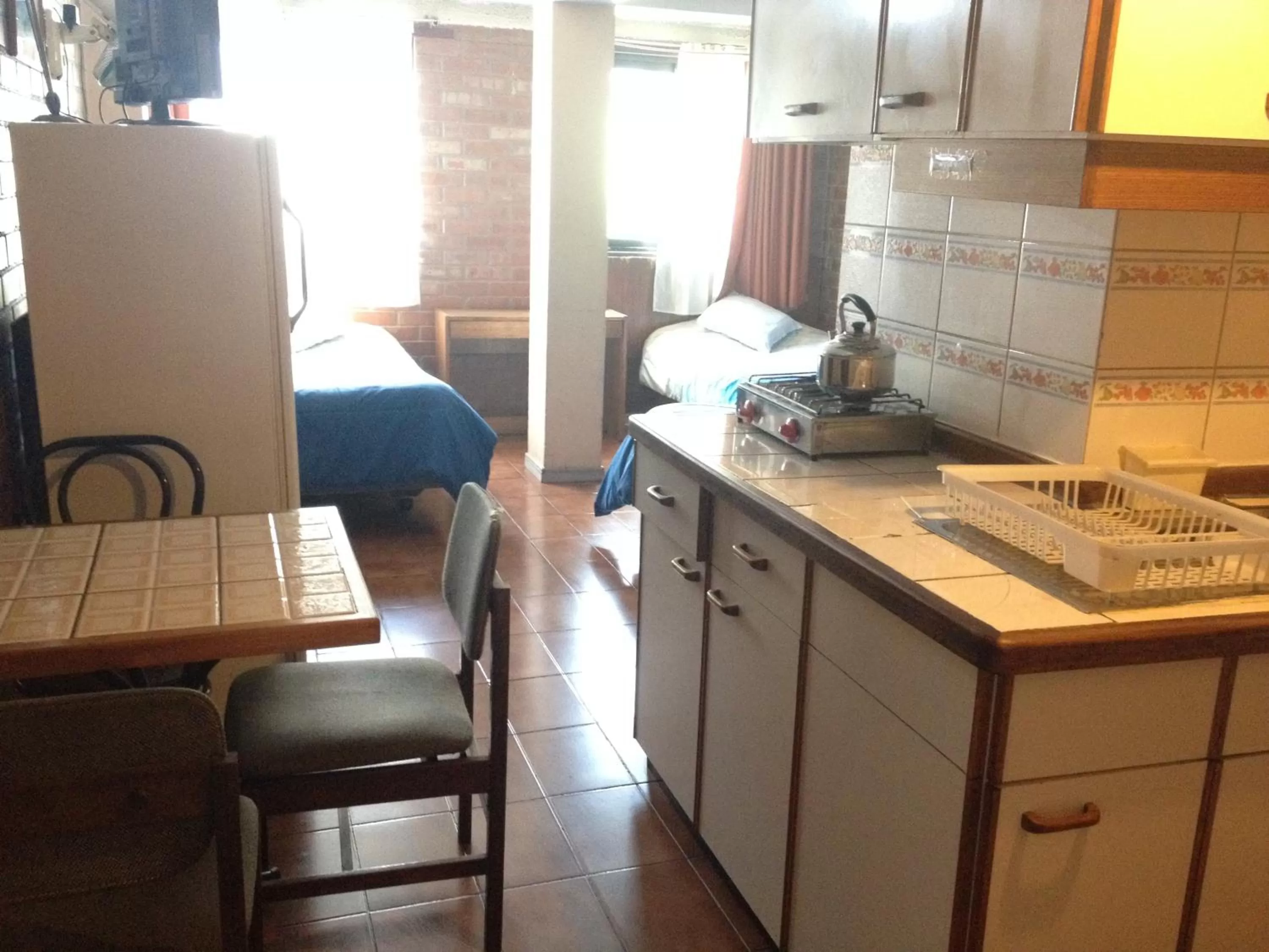 Kitchen or kitchenette in Aparthotel San Francisco