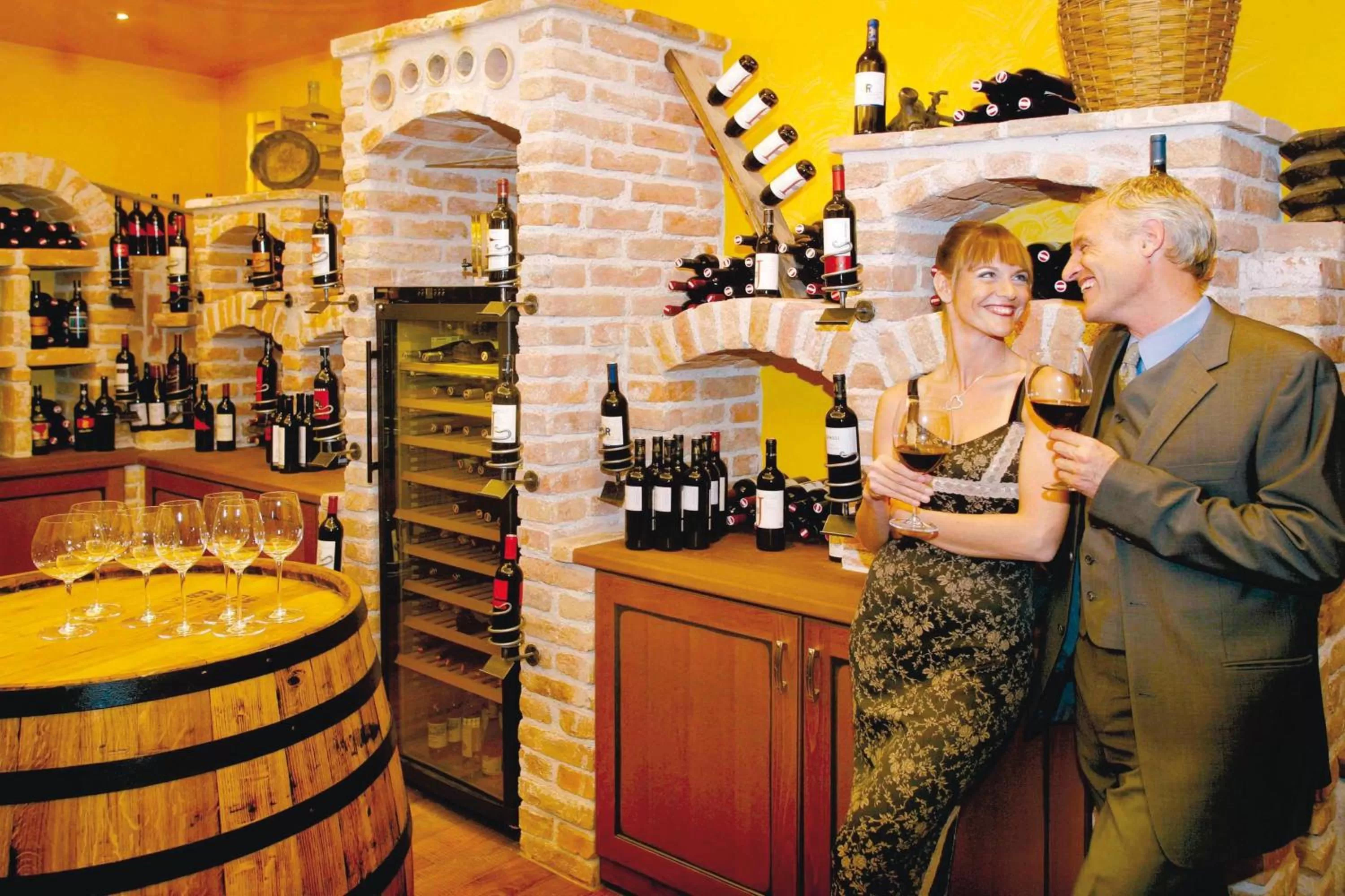 Lounge or bar in EurothermenResort Bad Schallerbach - Hotel Paradiso Superior