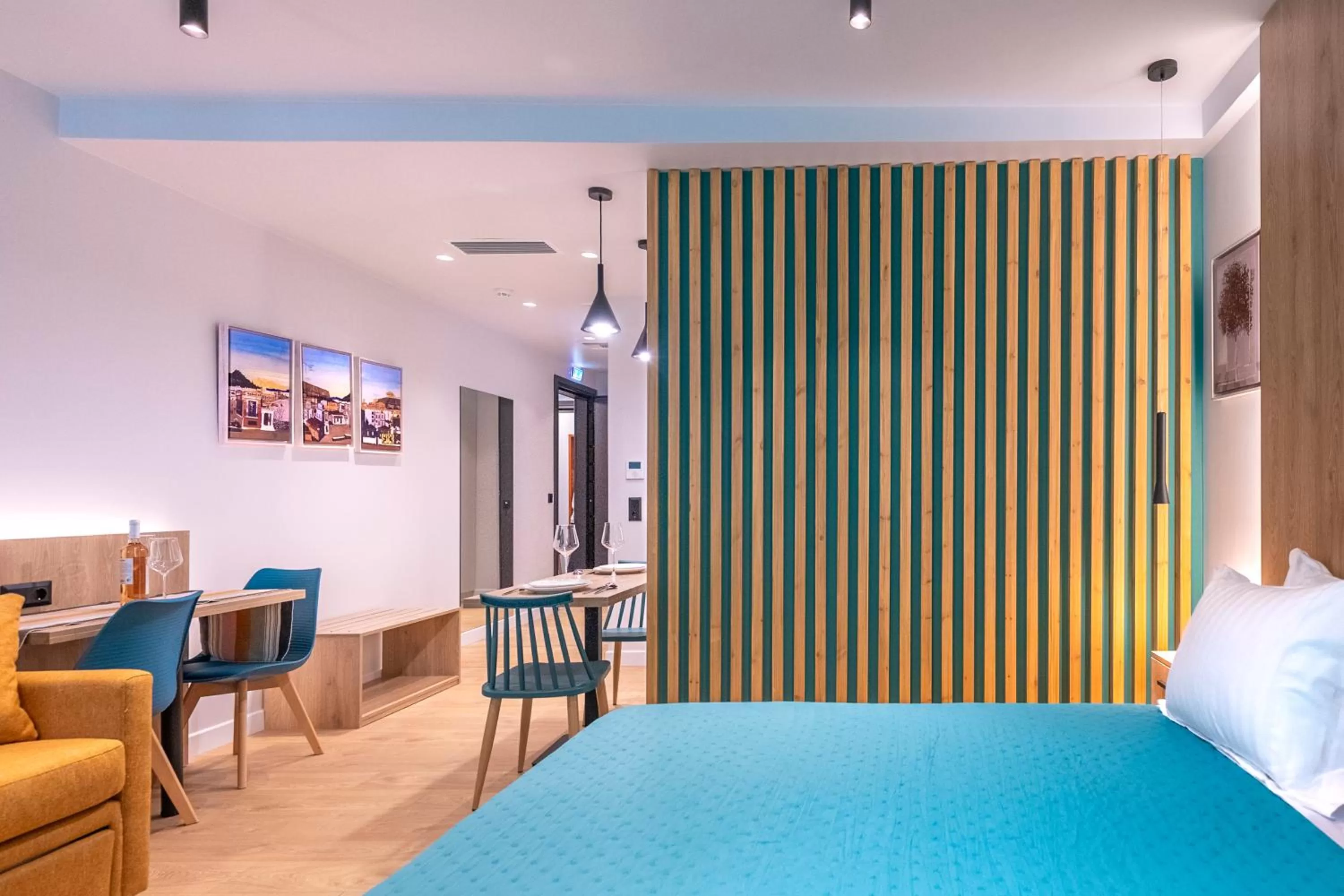 Bedroom in A&N Athens Luxury Apartments - Ermou