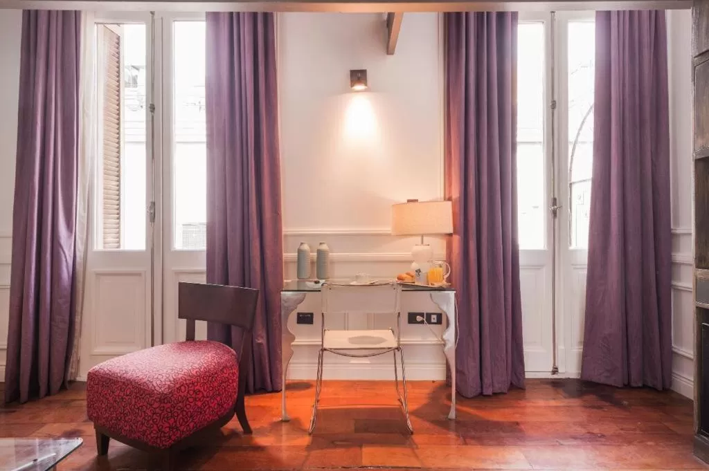 Living room in San Telmo Suites