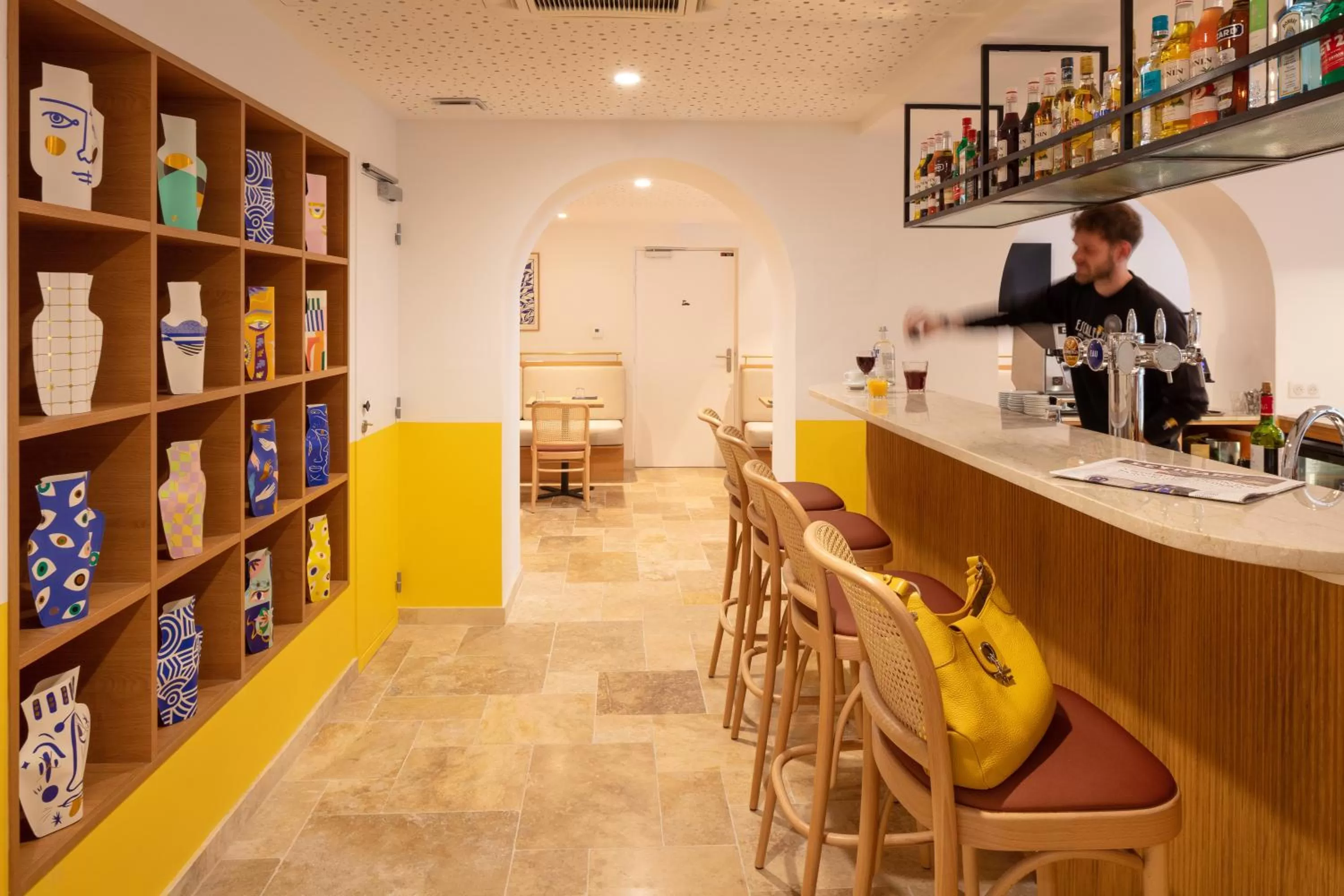 Lounge or bar in Hôtel Escaletto