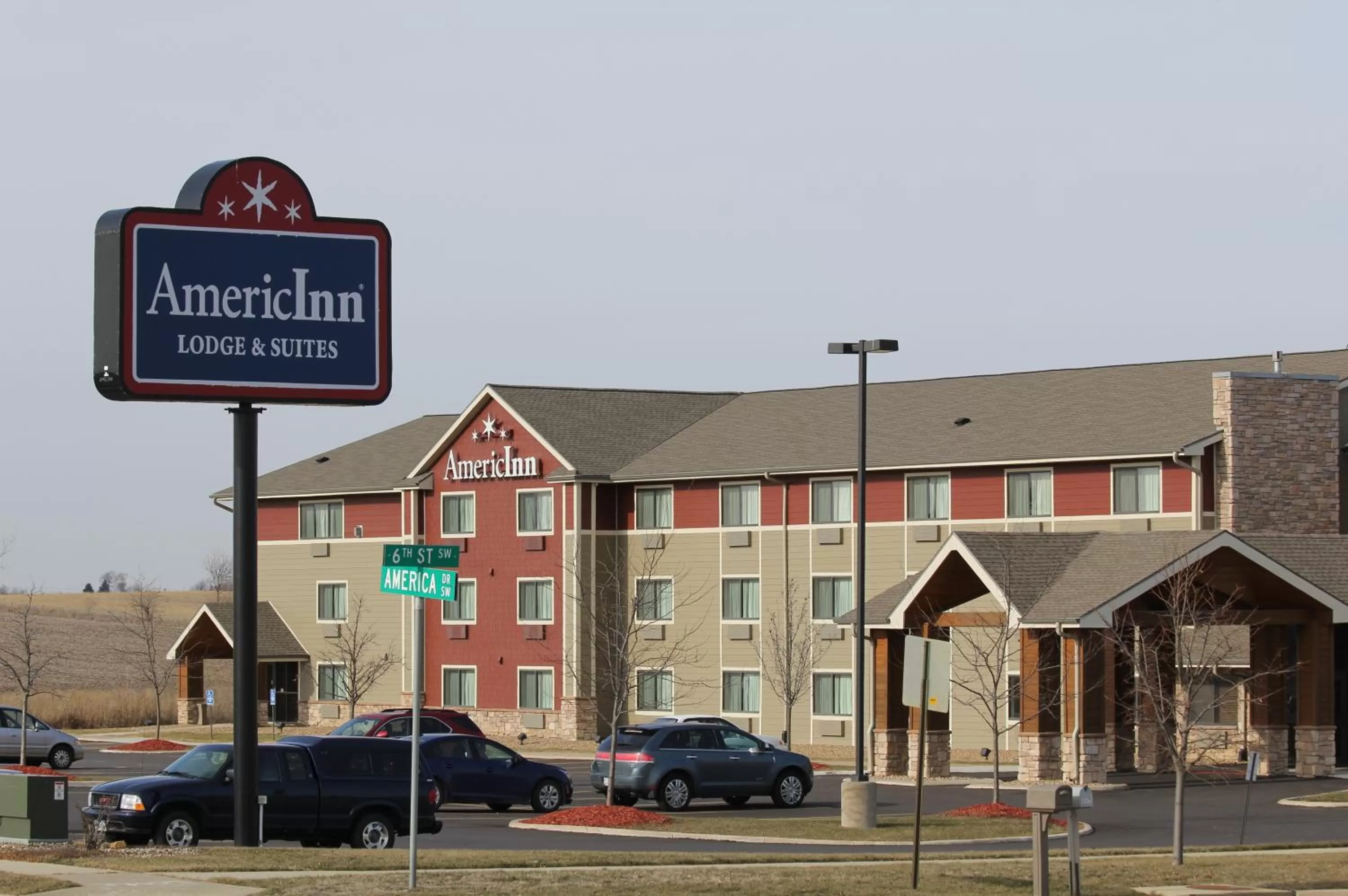 Property building in AmericInn by Wyndham Cedar Rapids Airport