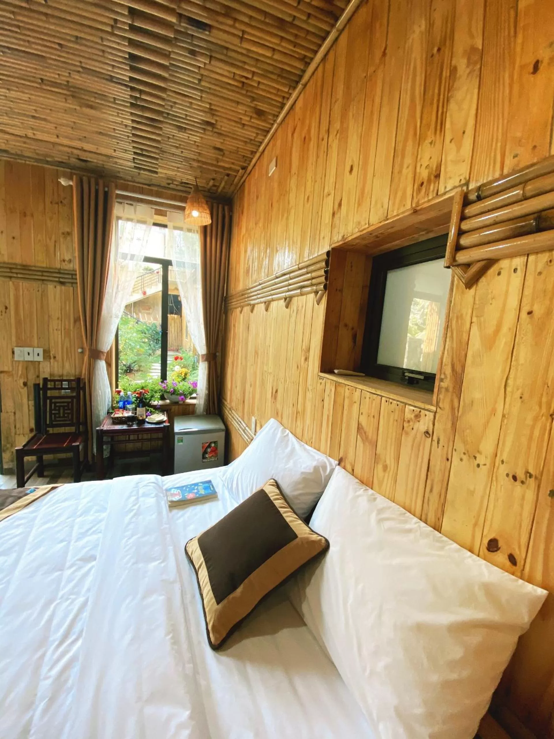 Bedroom, Bed in Trang An Moon Garden Homestay