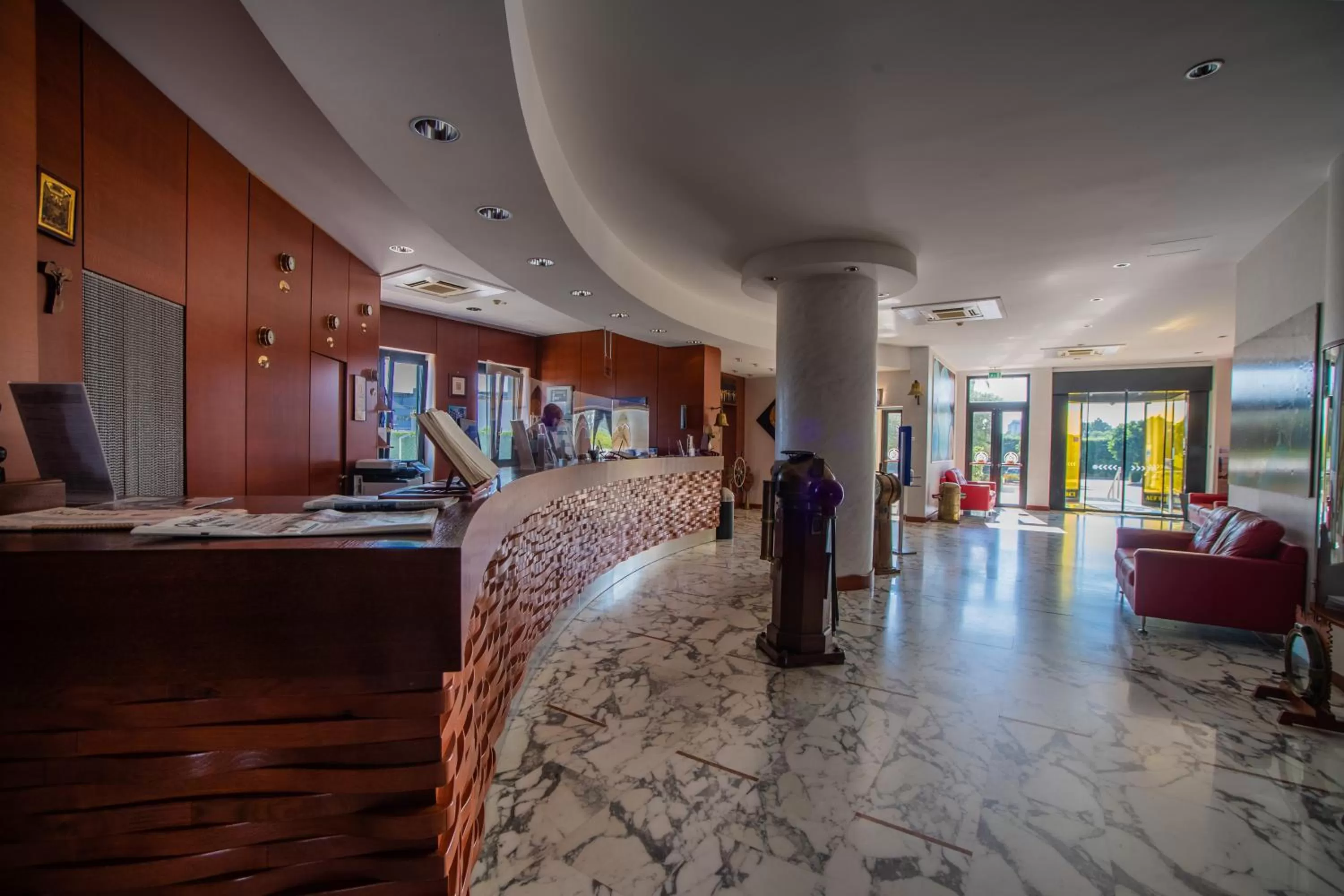 Lobby or reception in Best Western Hotel Nettuno