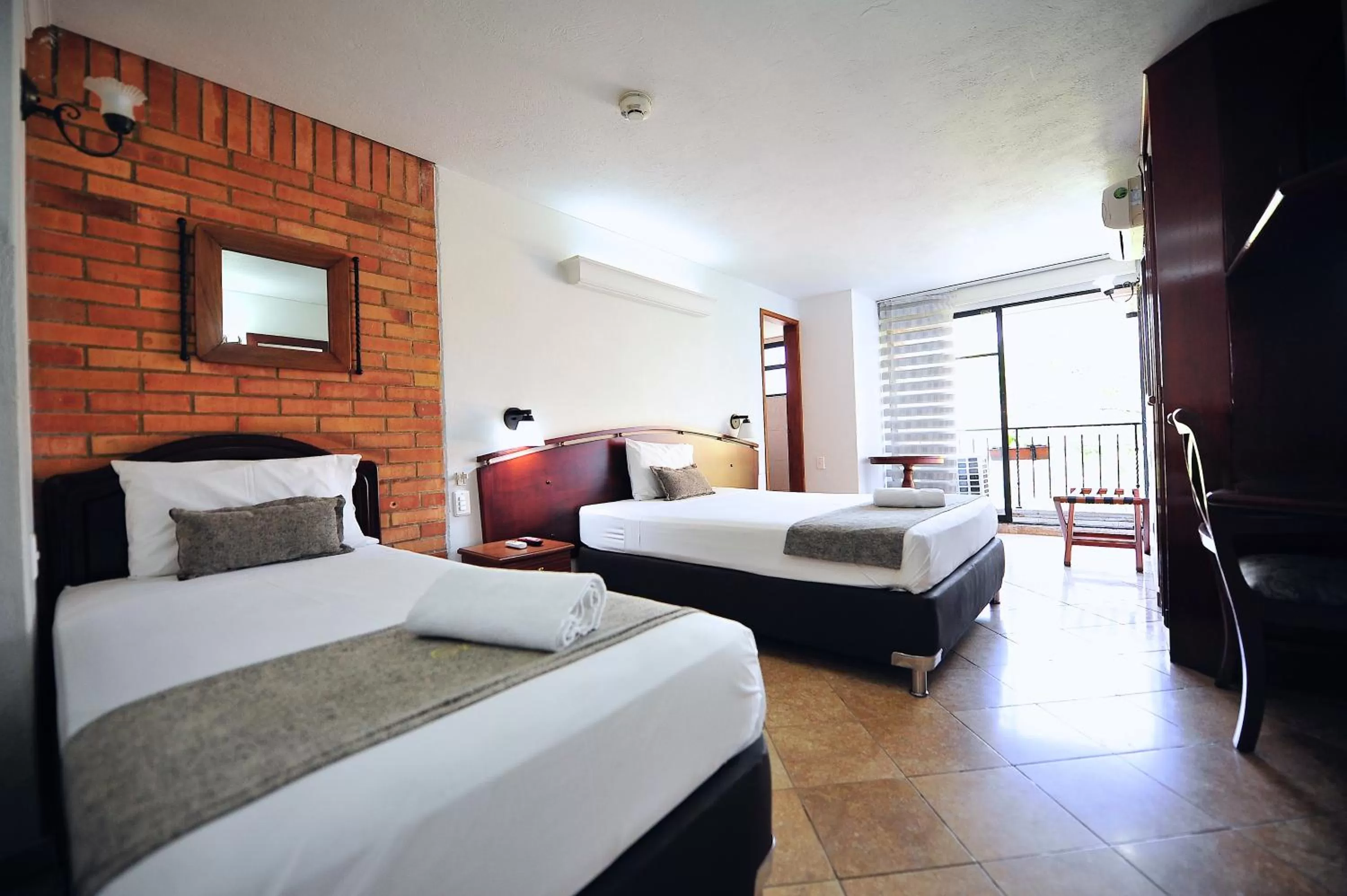 Bed in Hotel Cabo de la Vela Medellin