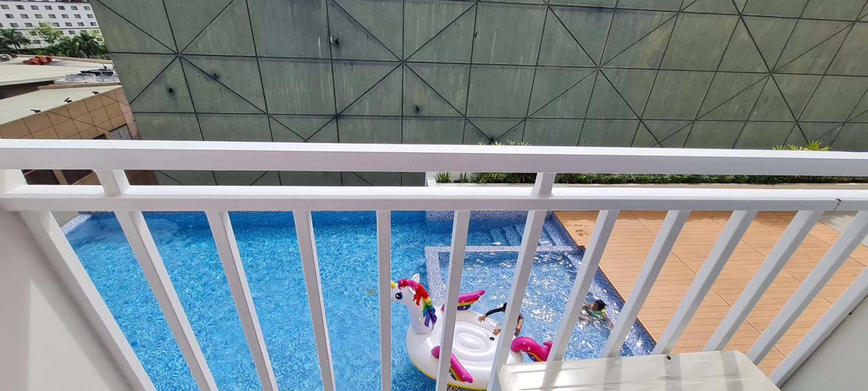 Balcony/Terrace in Inspiria Condo Units beside Abreeza Mall Davao