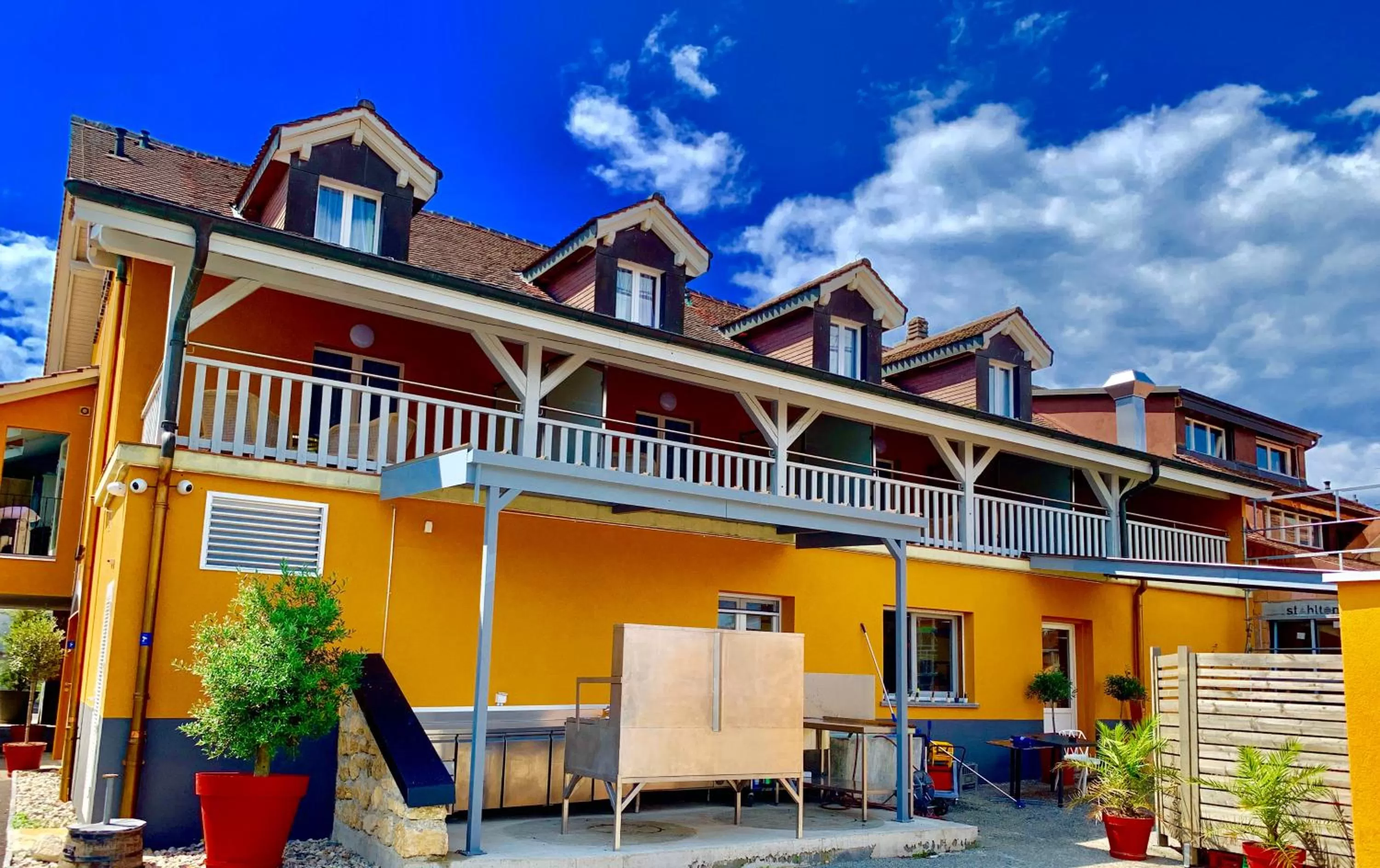 Property building in Hotel Adore