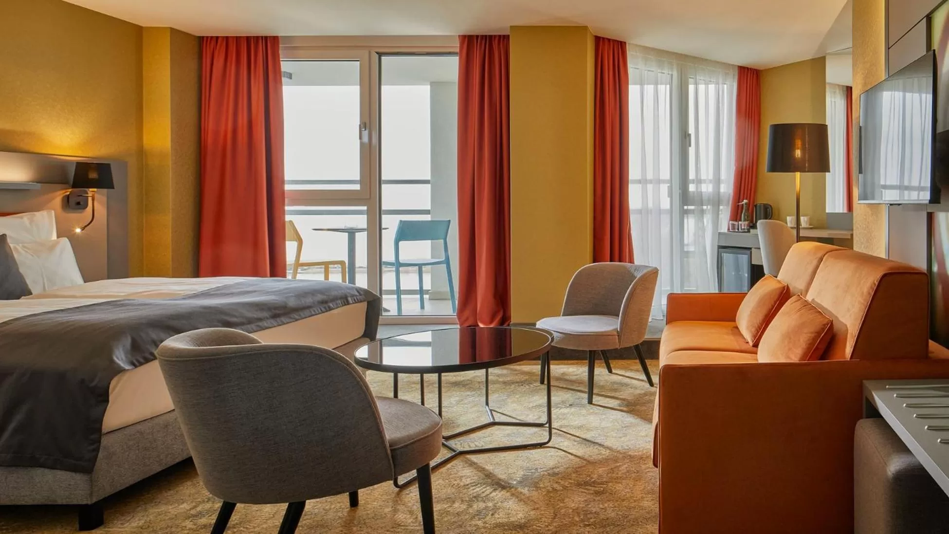 Bed in Hotel Helikon, Keszthely