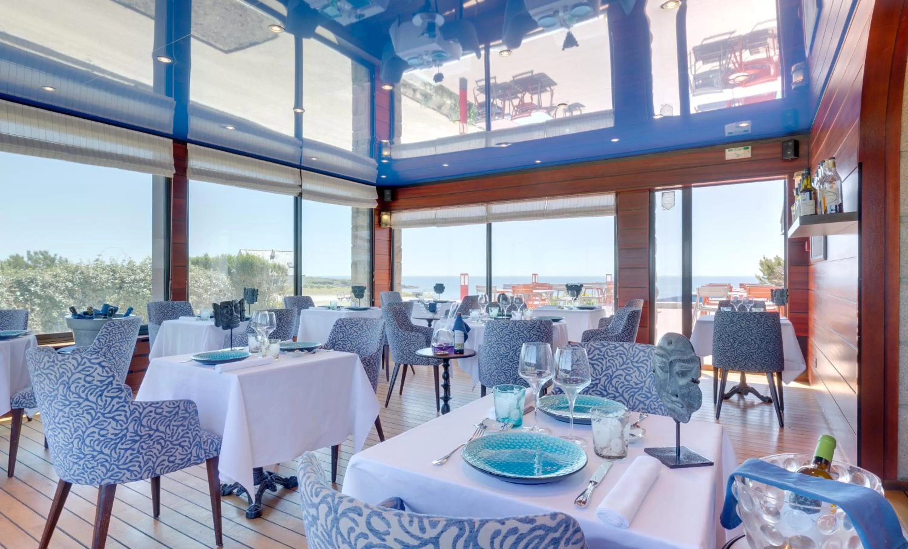 Restaurant/Places to Eat in Ar Men Du, Hôtel 3 Etoiles Restaurant Gastronomique Durable