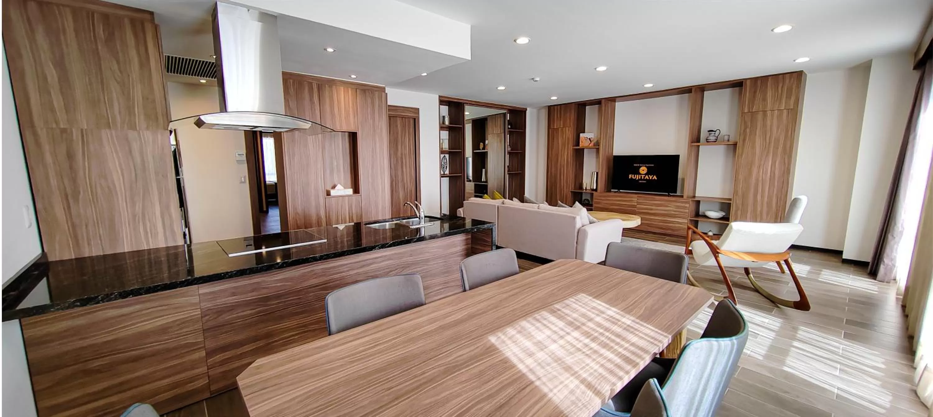 Communal lounge/ TV room in FUJITAYA Querétaro