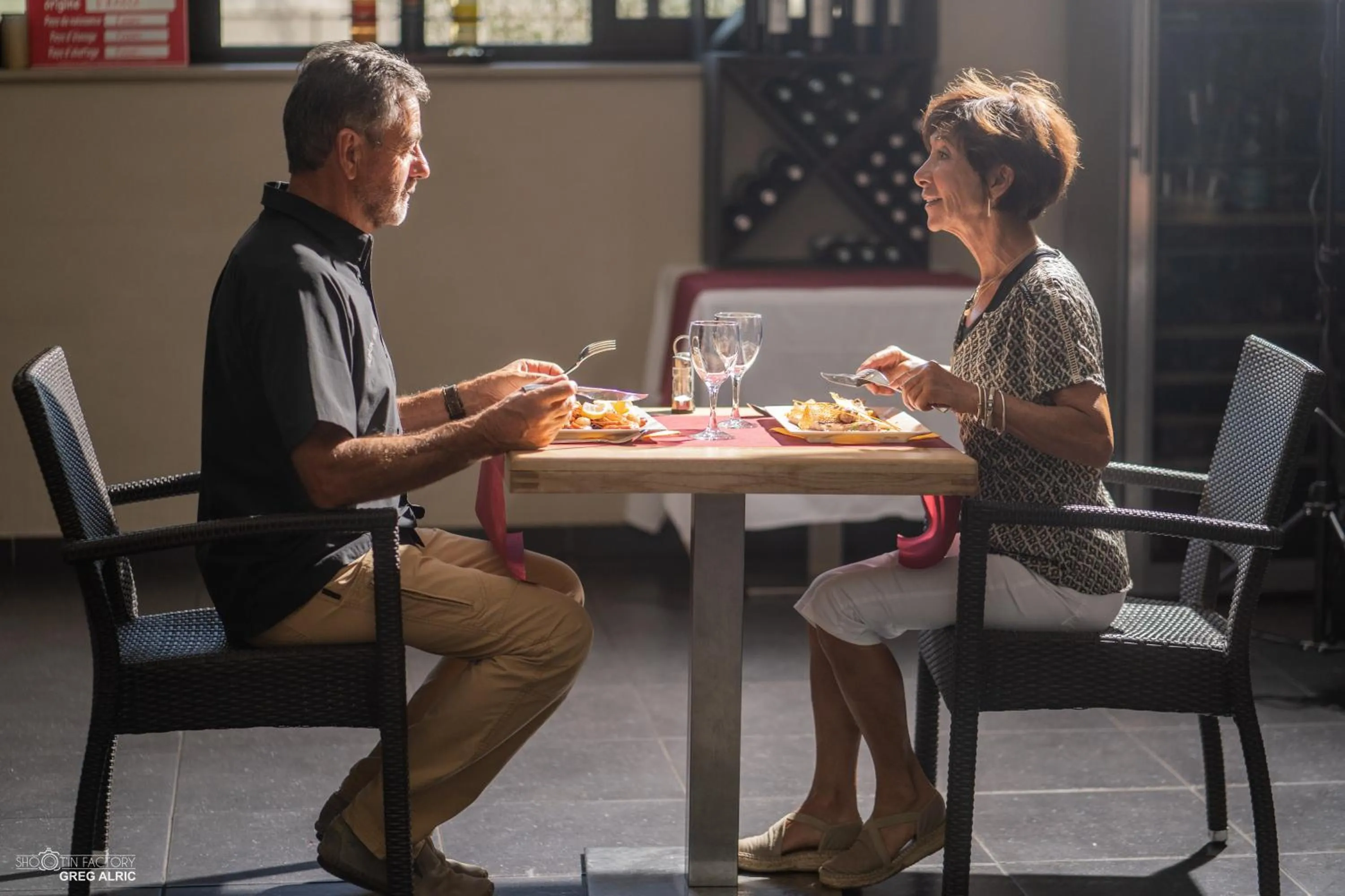 Restaurant/places to eat in Hôtel CAP VERT en Aveyron