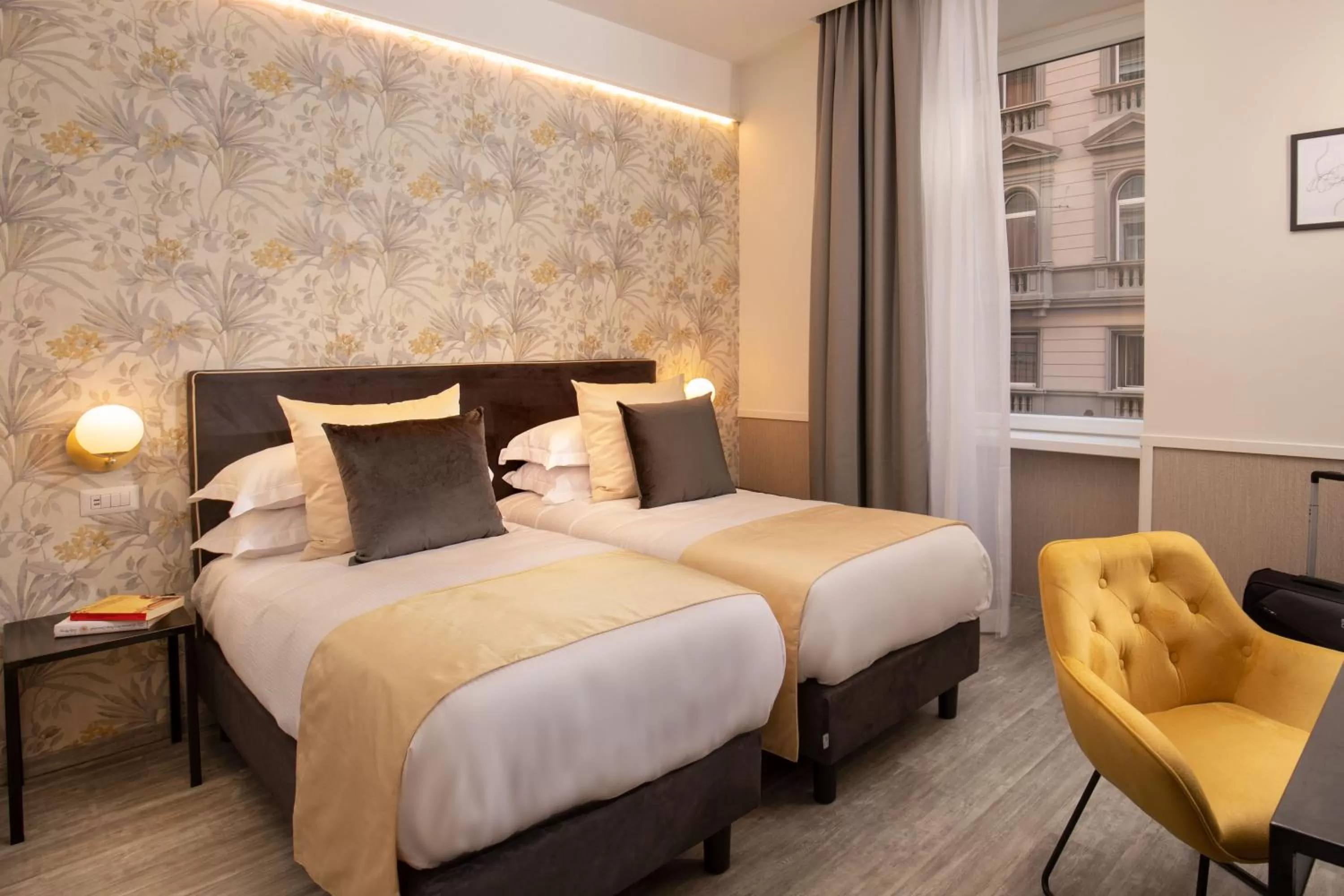 Bed in Sophie Terrace Hotel