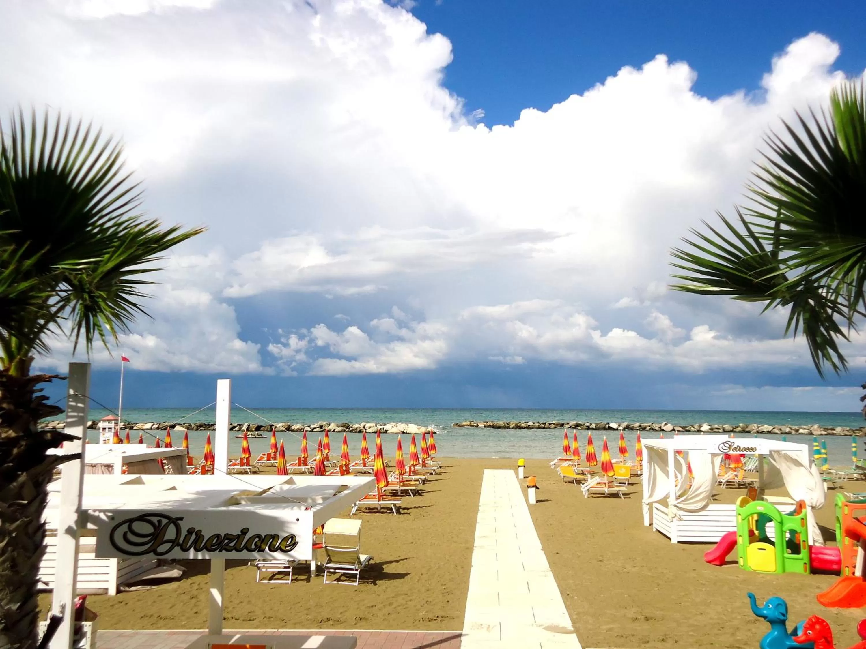 Beach in Baldinini Hotel