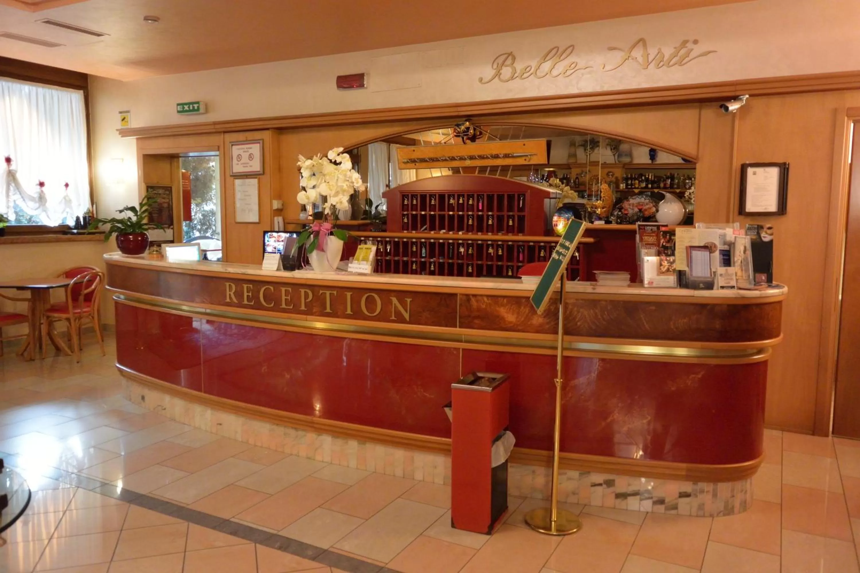 Lobby or reception in Hotel Belle Arti