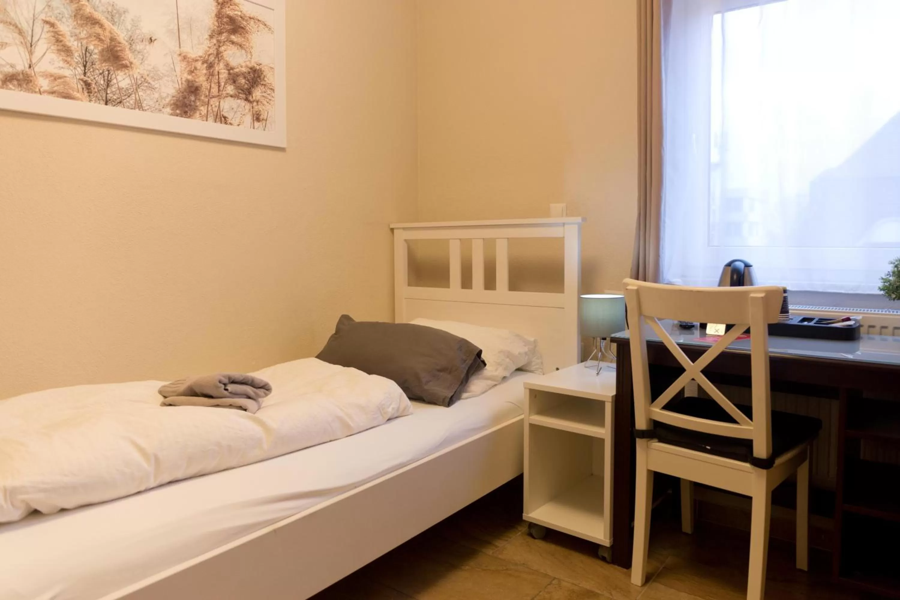 Bed in Hotel Frankenthaler Hof