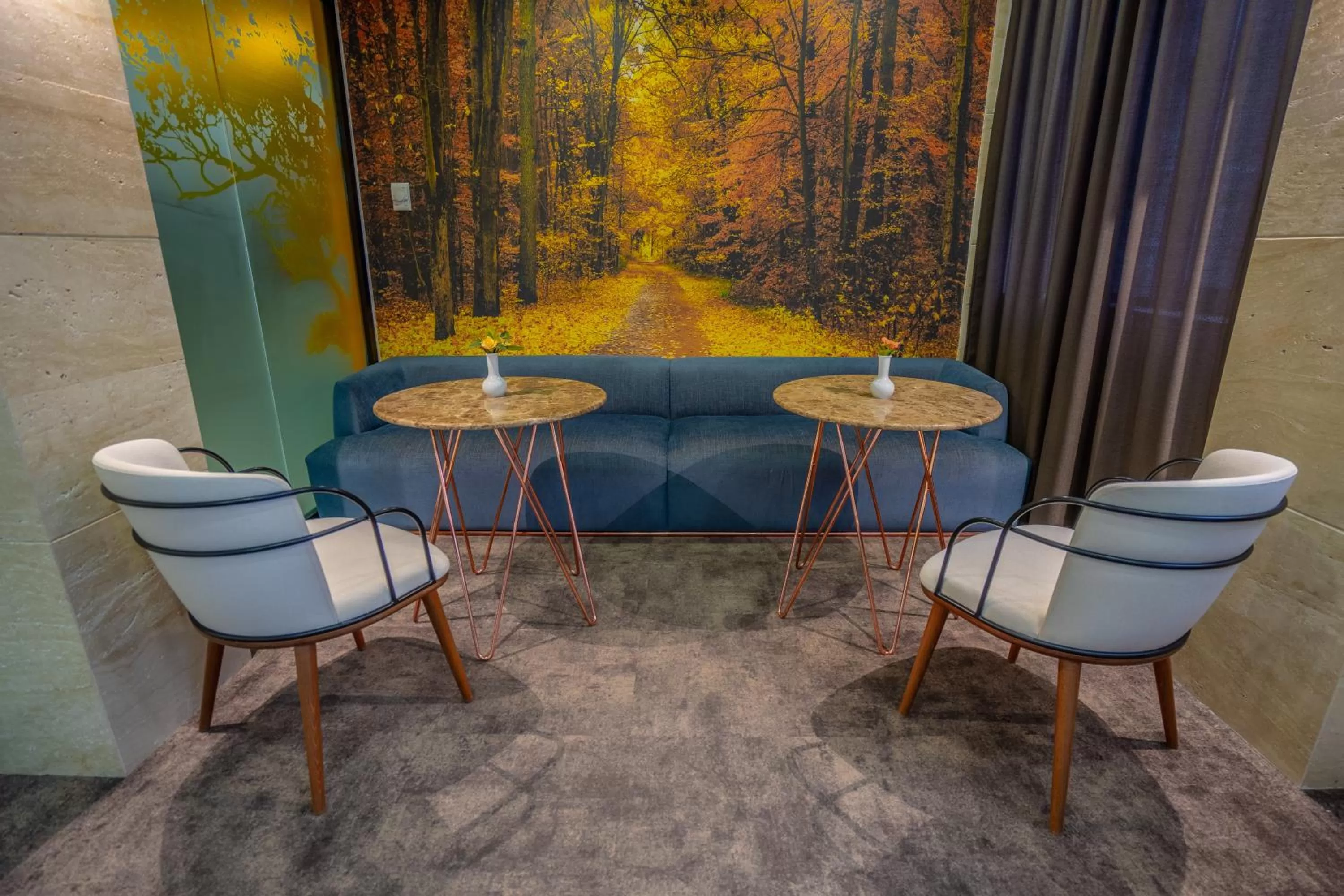 Decorative detail in Hotel Atlas Abashidze