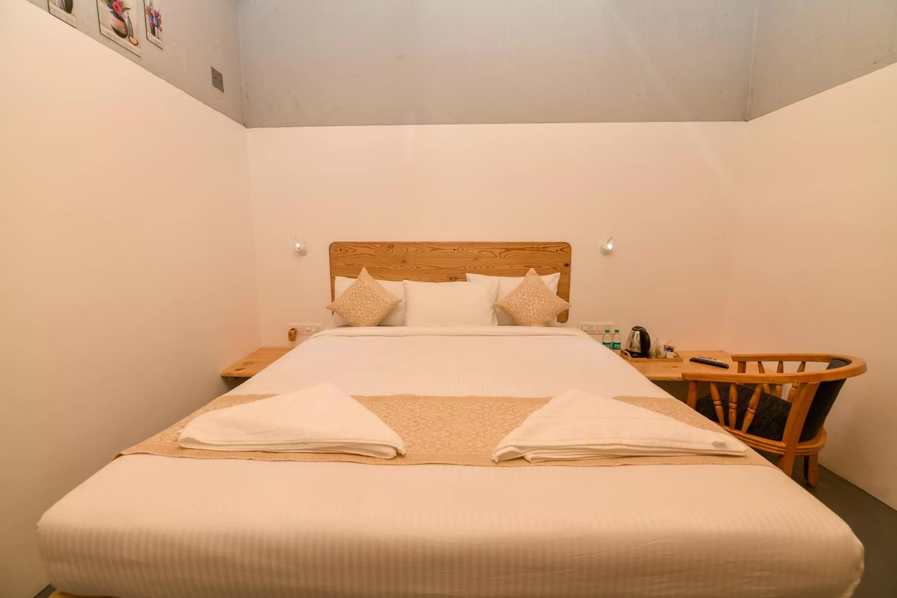 Bed in Shine Residency