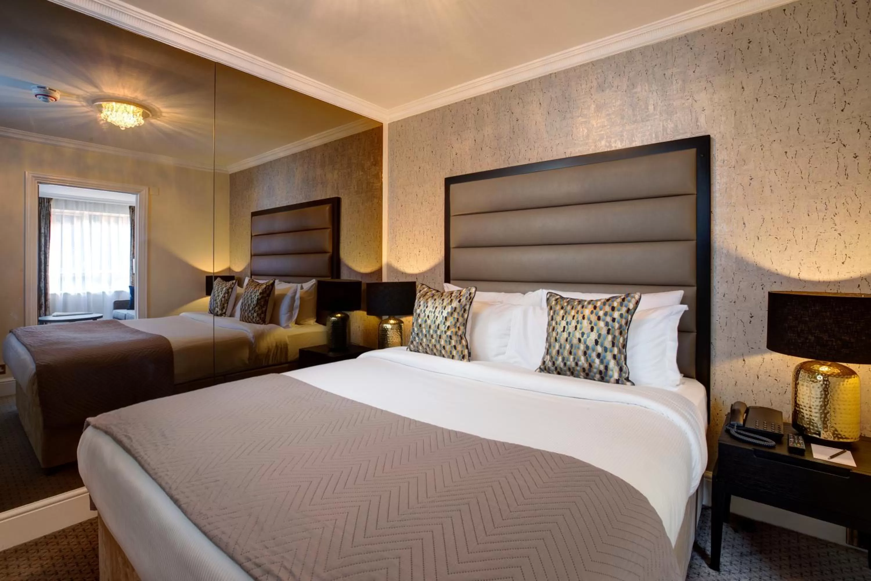 Bedroom, Bed in The Rathbone Hotel, Fitzrovia