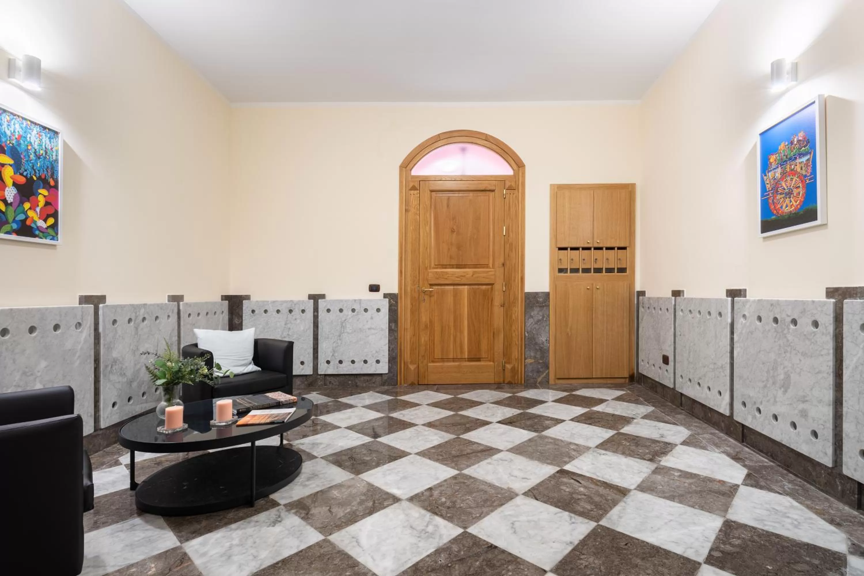 Lobby or reception in Open Sicily Residence - Central Apartments Near Quattro Canti