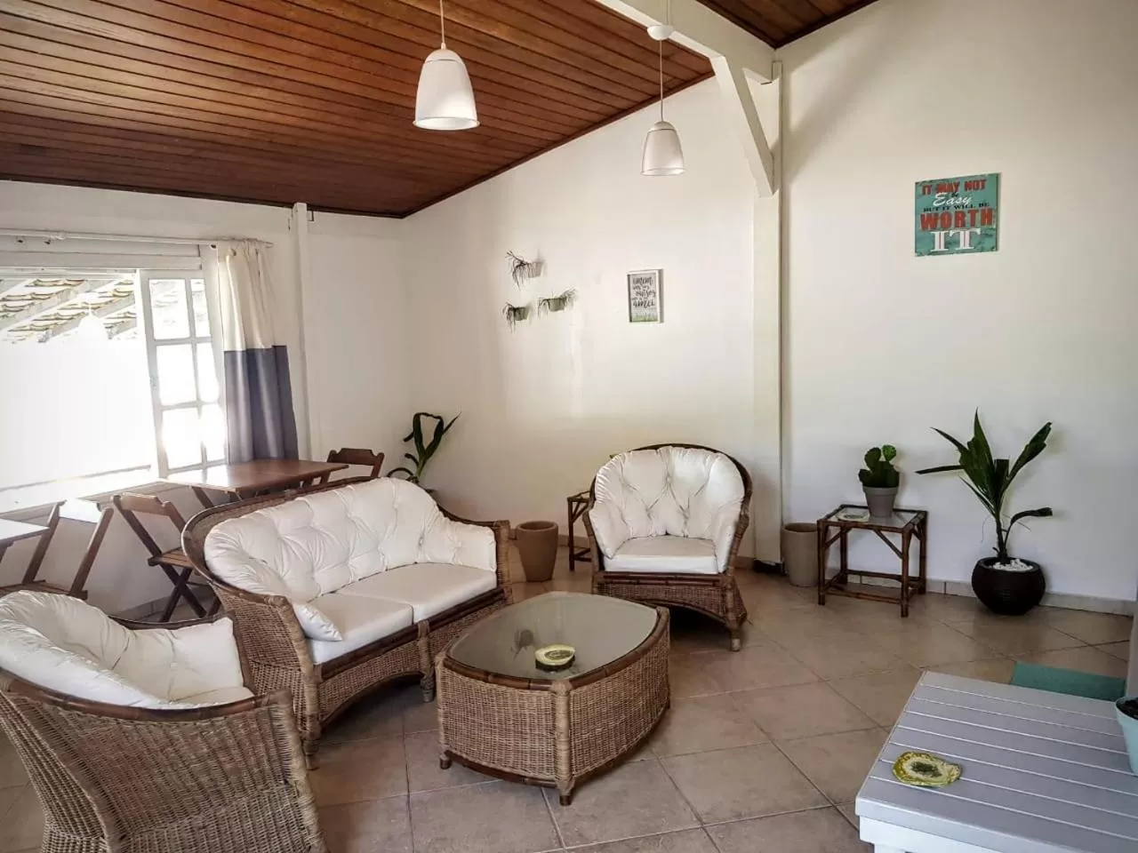 Seating Area in Casa de Hóspedes "Guesthouse Prainha"